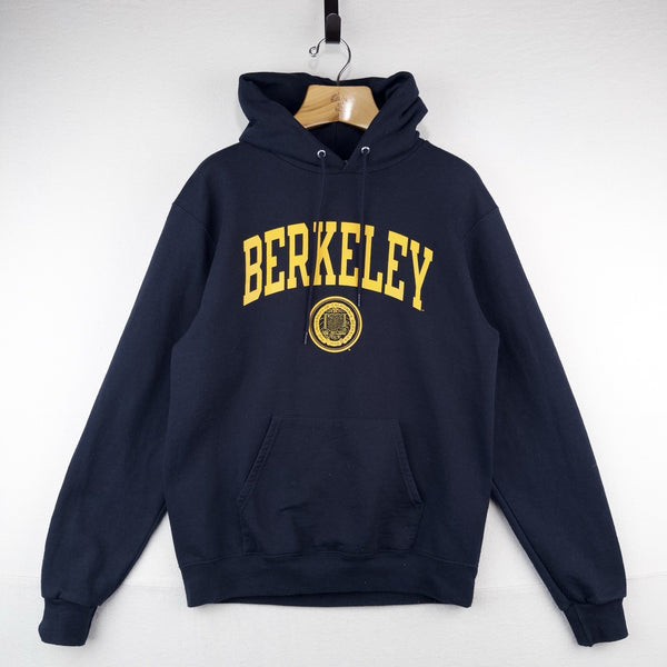 Champion University Of California Berkeley Hoodie Men’s M Blue Logo Pullover