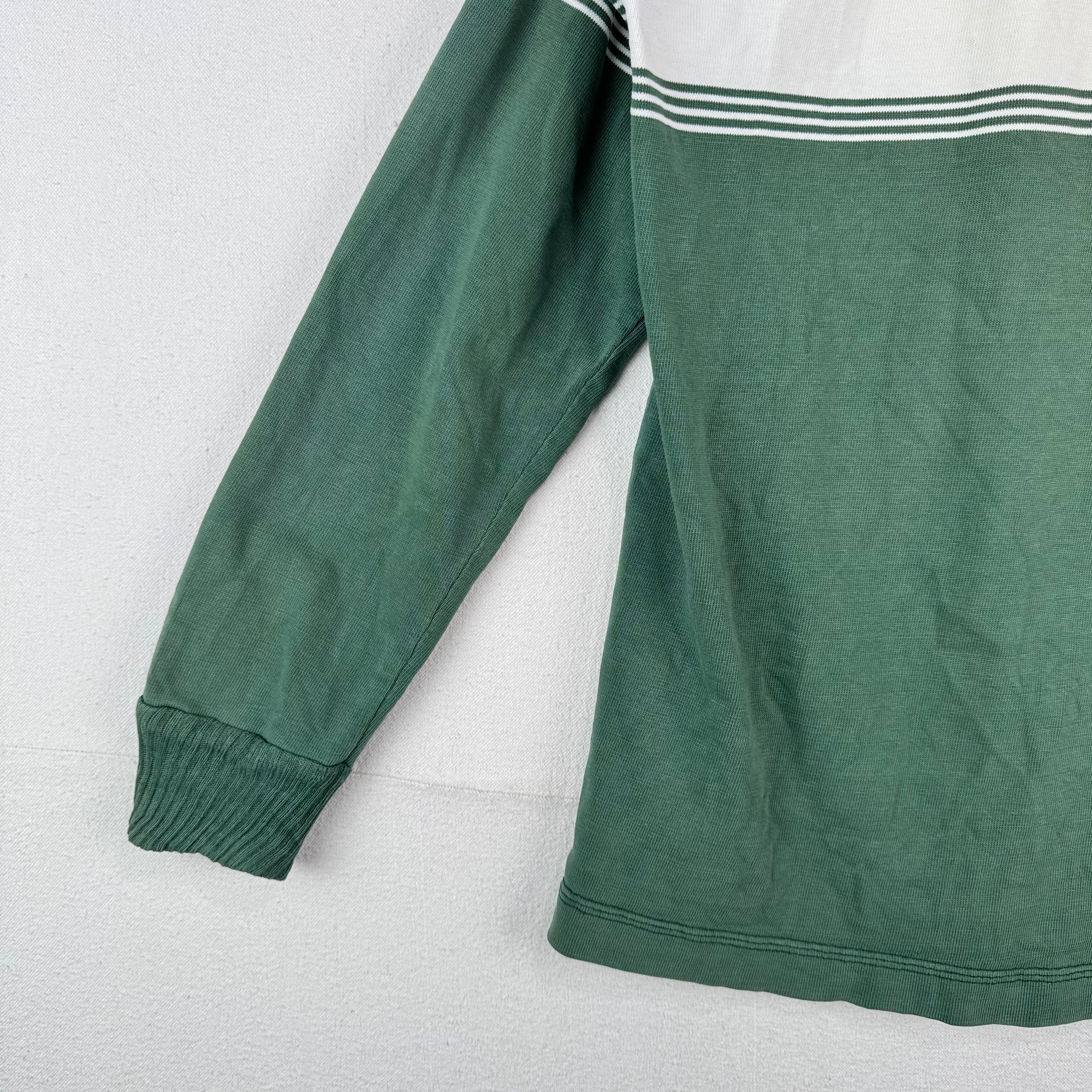 80’s Vtg Dartmouth College Rugged Wear Rugby Shirt Men’s XL Cotton Made in USA