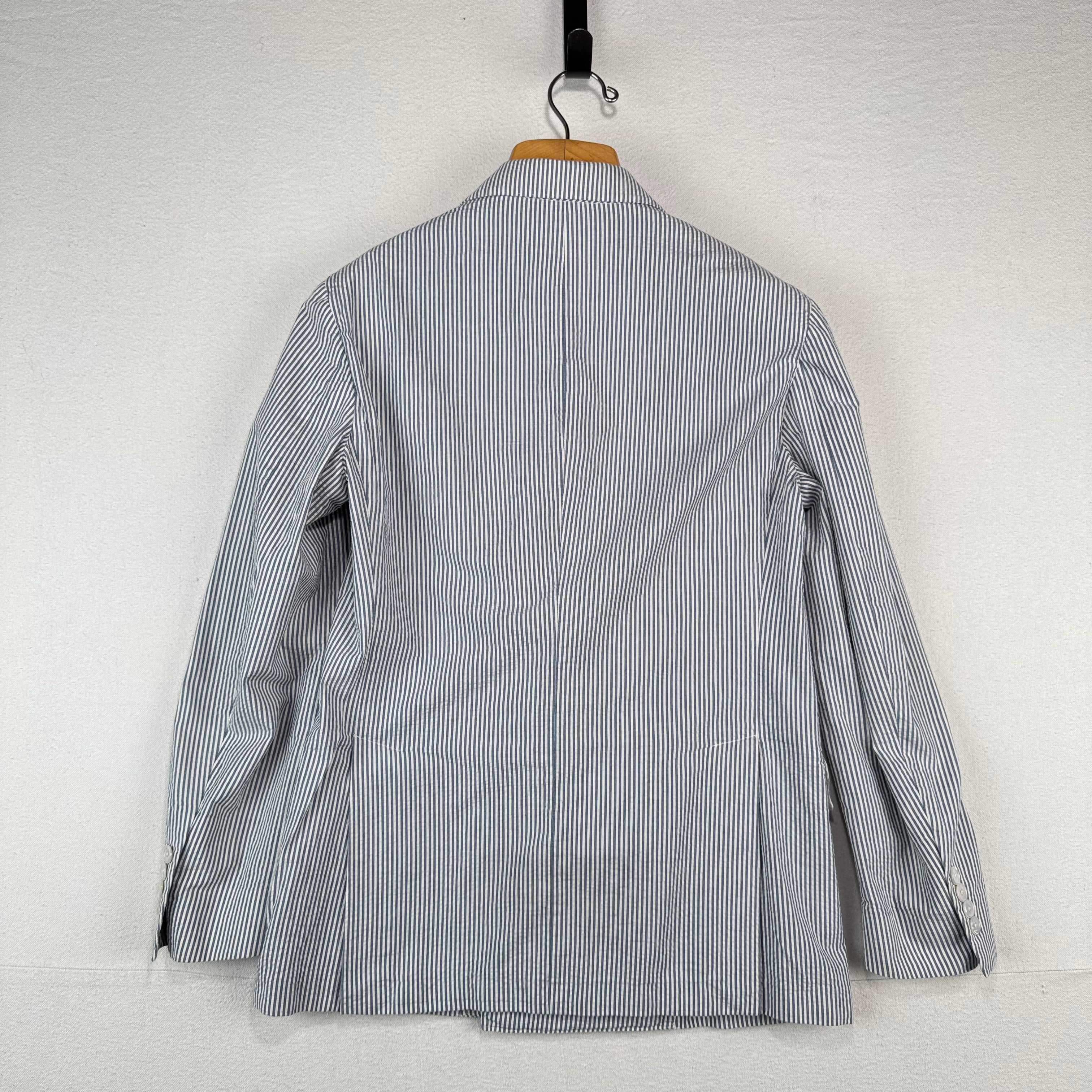 Vintage Polo Ralph Lauren Men’s 38R Double Breasted Seersucker Soft Blazer