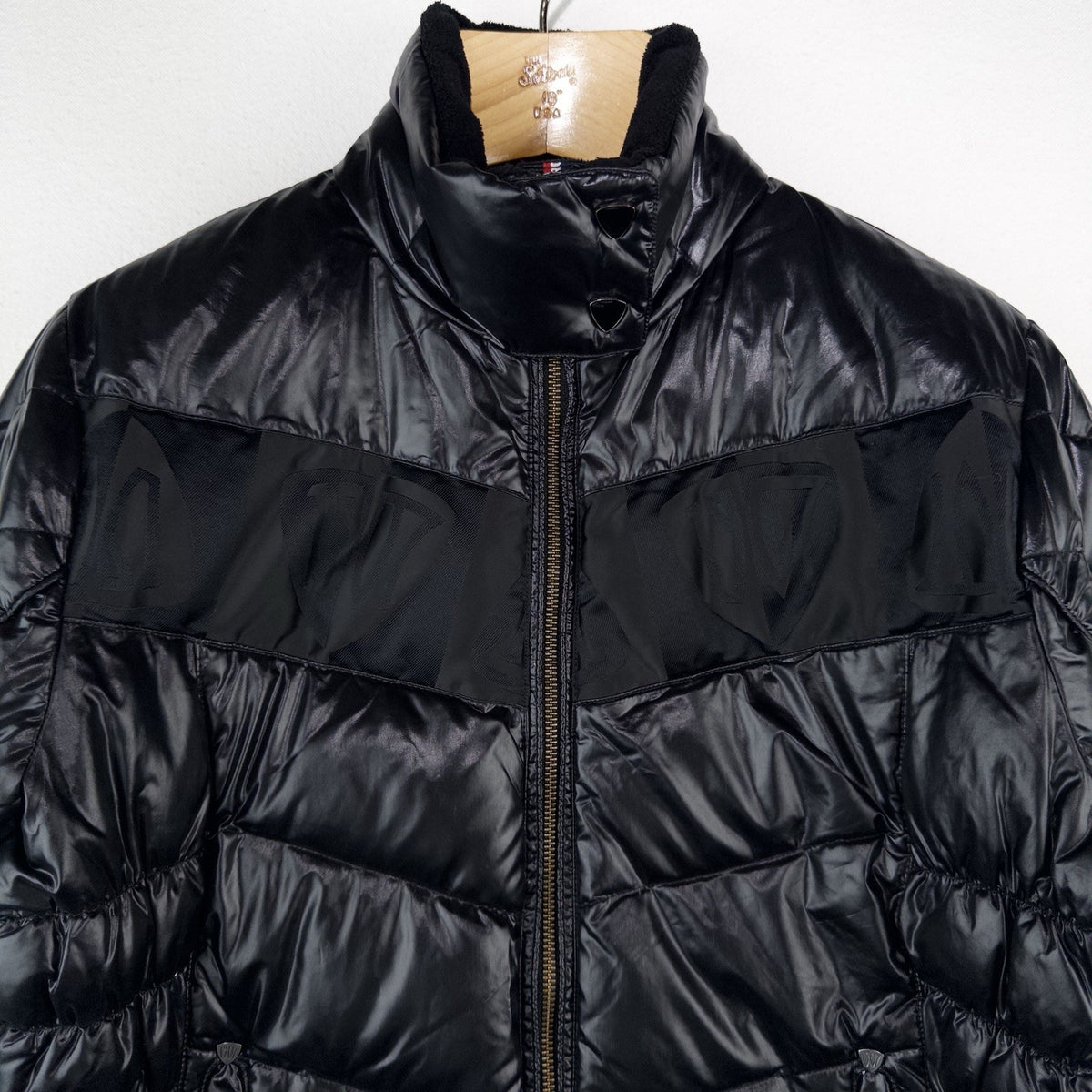 Rossignol Glossy Down Puffer Ski Jacket Women’s Large Quilted Black