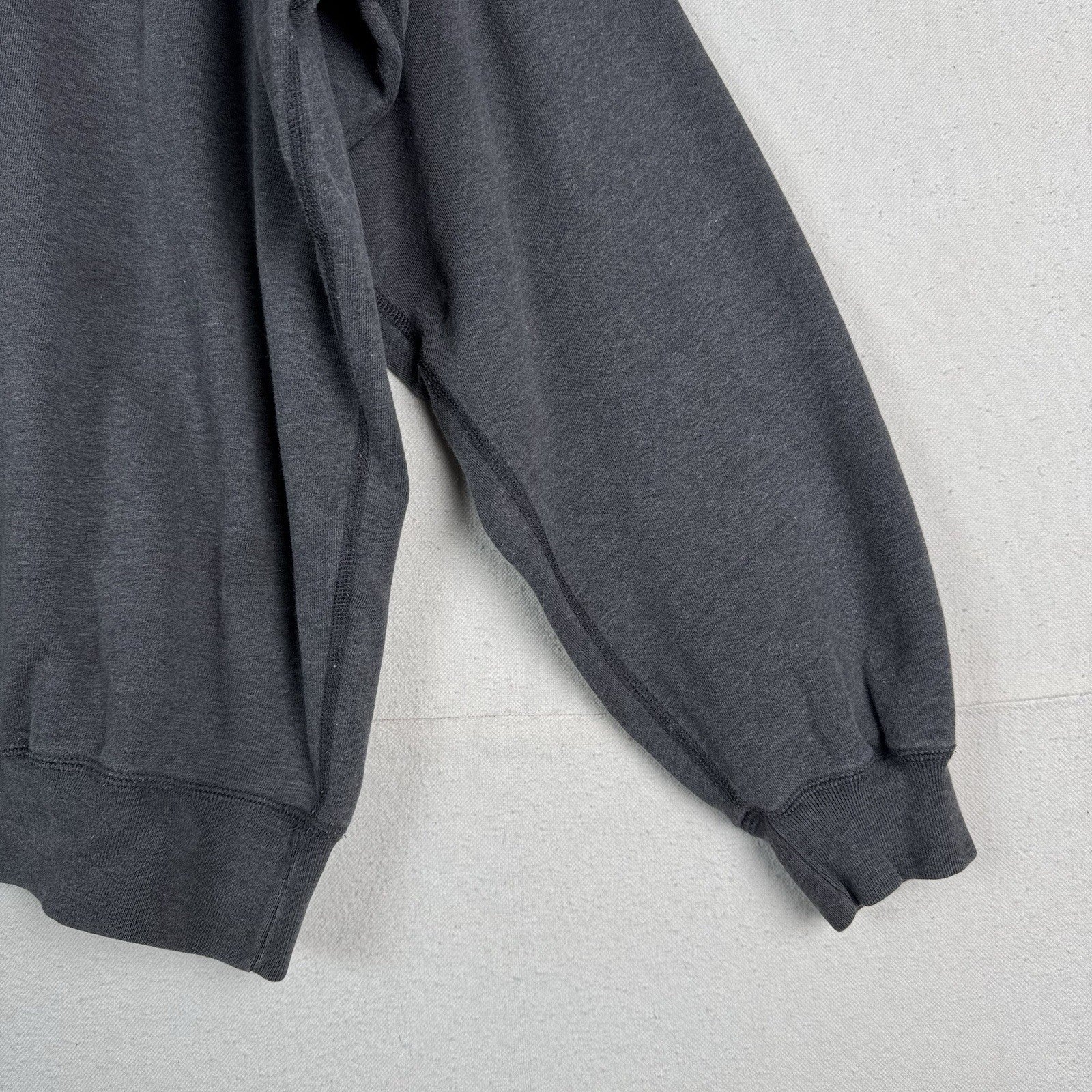 Vintage 90s Ralph Lauren Mens Medium Faded Crewneck Sweatshirt Heather Gray