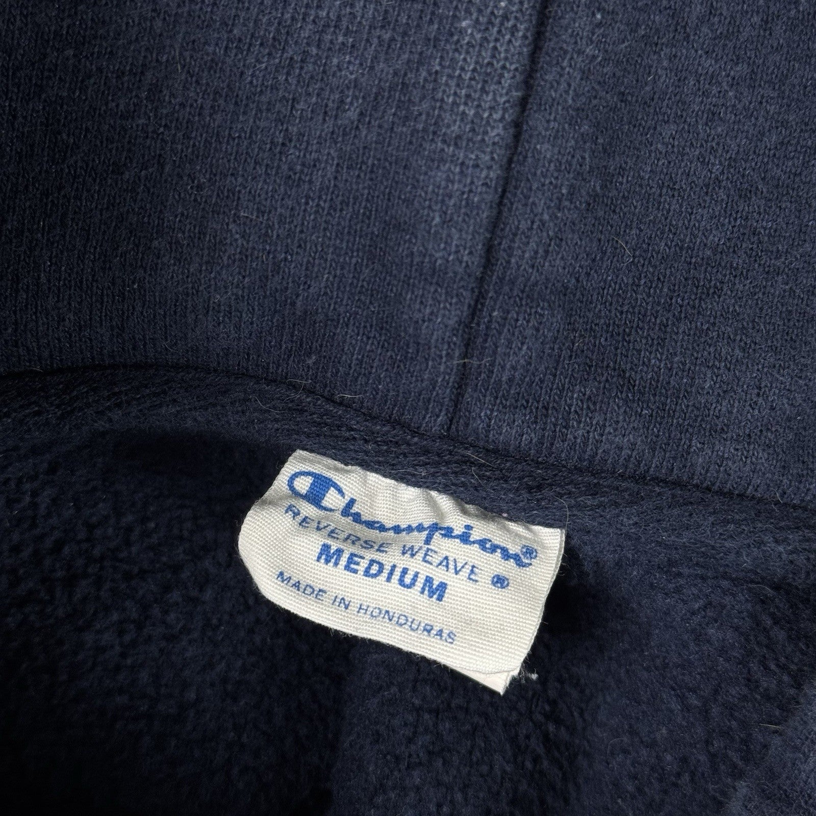 Champion Reverse Weave Blue Hoodie Embroidered Saint Ignatius Basketball Size M