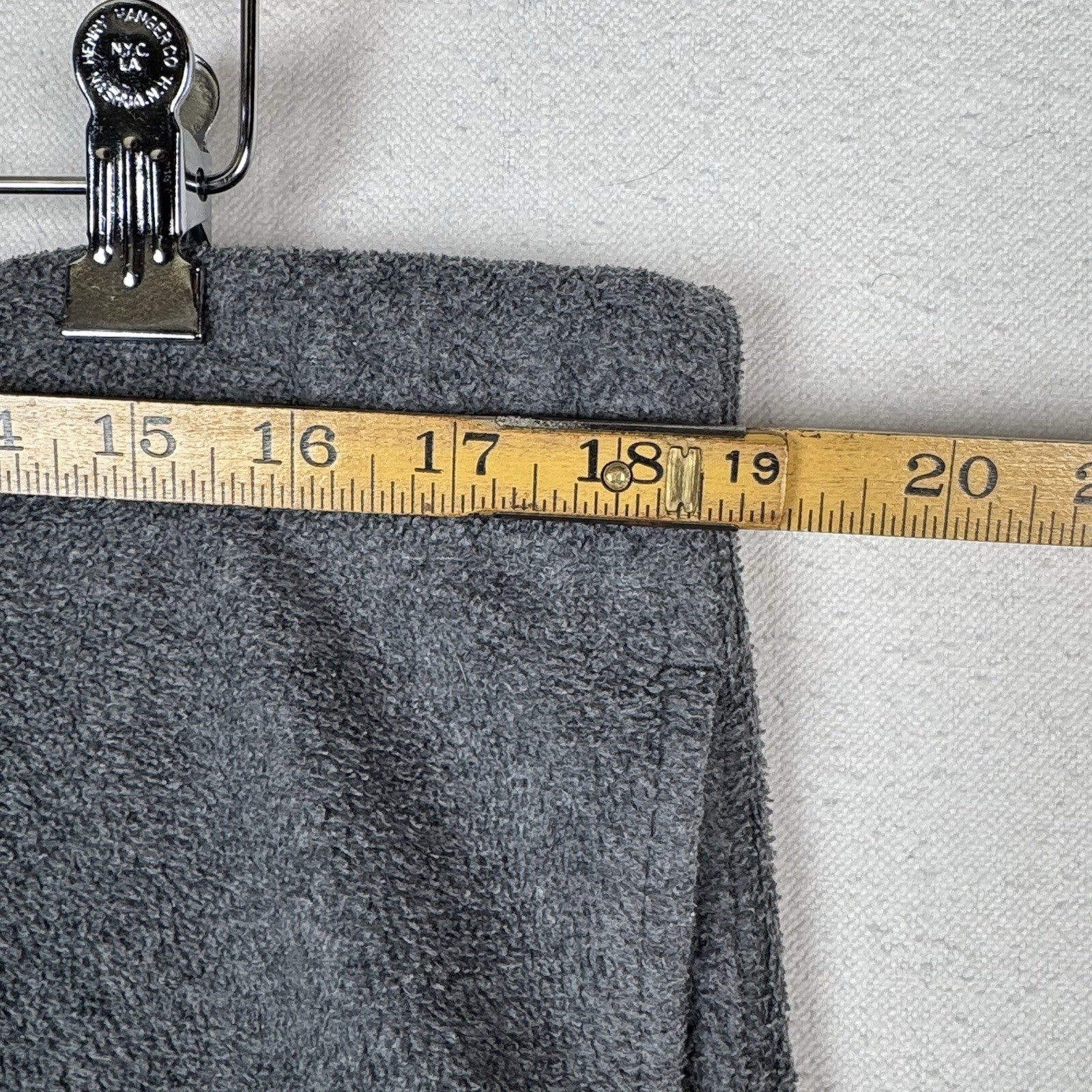 Nautica Men’s Fleece Sweatpants Gray Size Medium Pockets