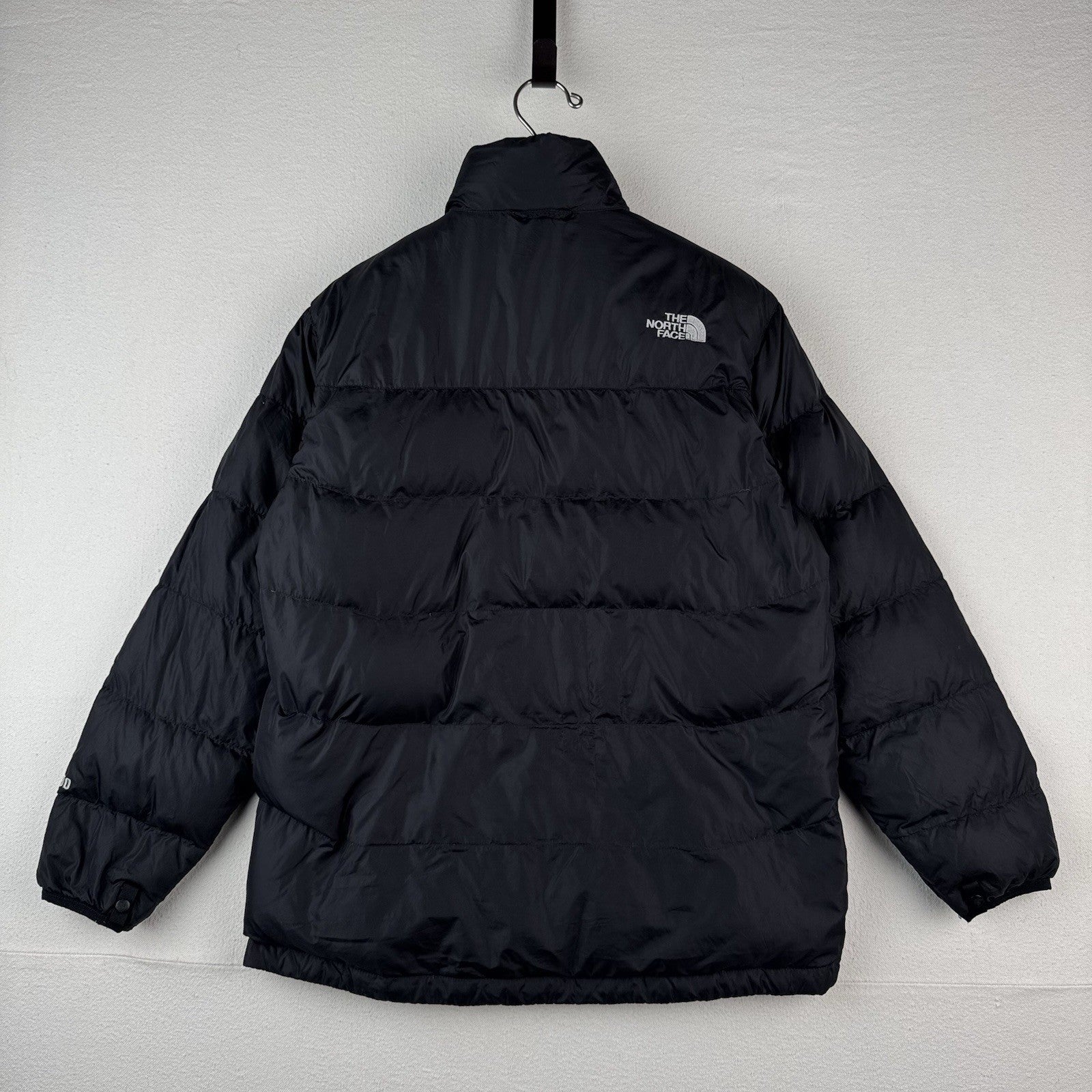 The North Face 550 Goose Down Puffer Jacket Youth  XL  Black Gray