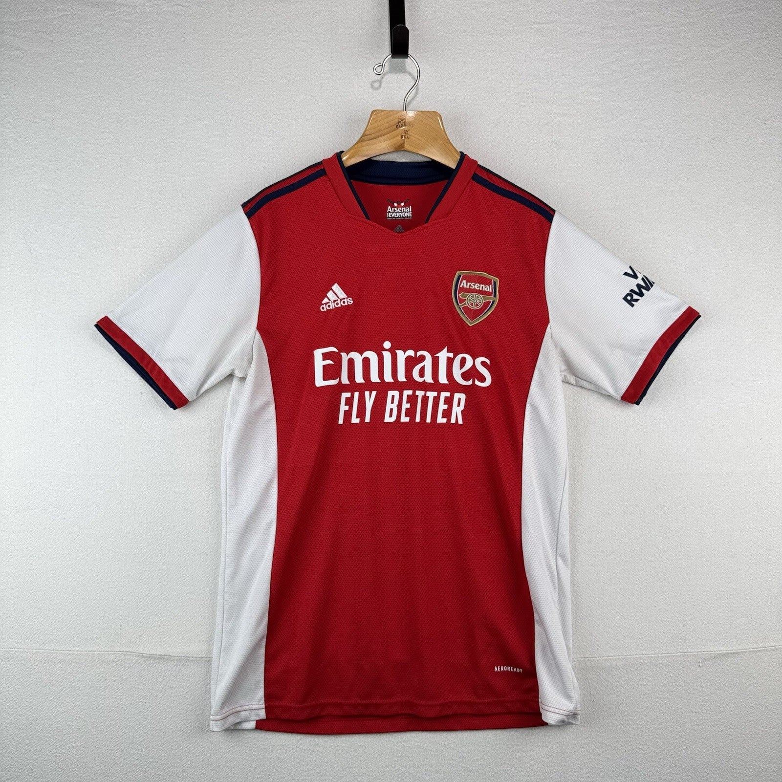 Arsenal 2021-2022 Home Shirt Soccer Jersey Men’s XL Adidas