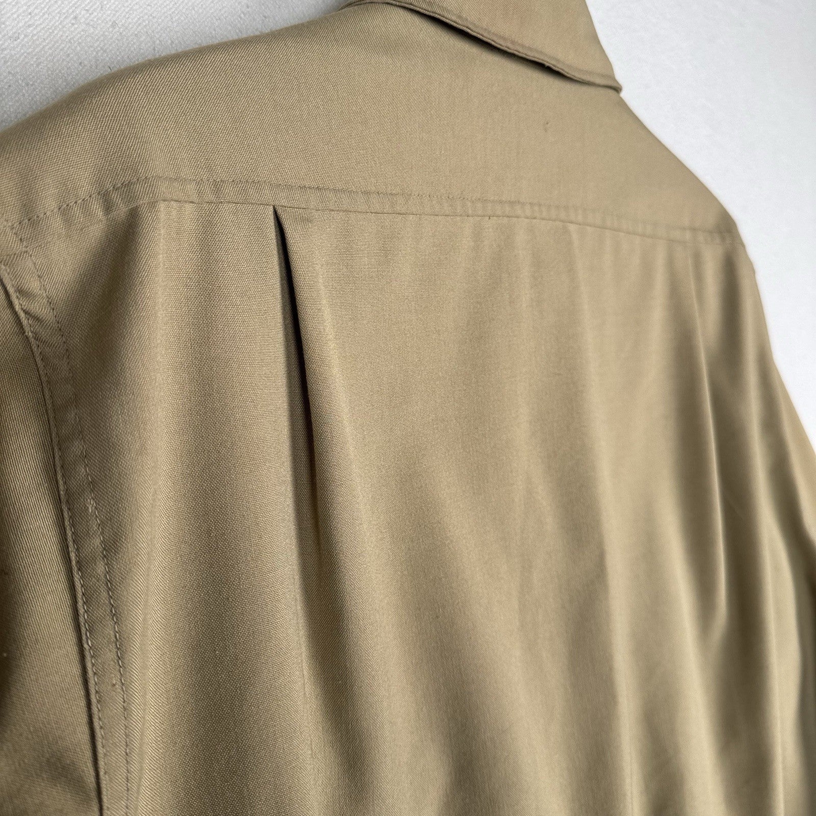 Vintage 60’s 70’s L.L. Bean Belted Khaki Safari Camp Jacket Men’s Size 40 (XL)