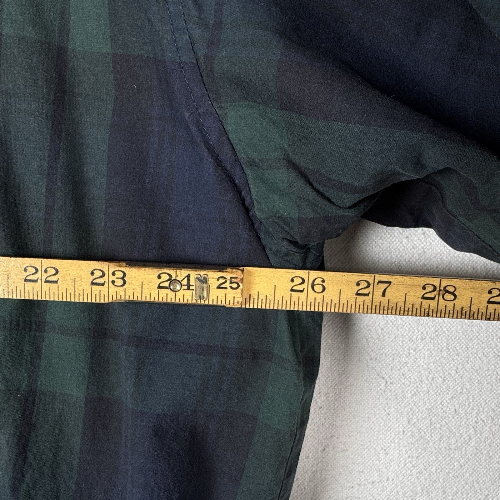 Vintage 90s Tommy Hilfiger Down Coat Ski Jacket Mens XL Tartan Plaid Embroidered