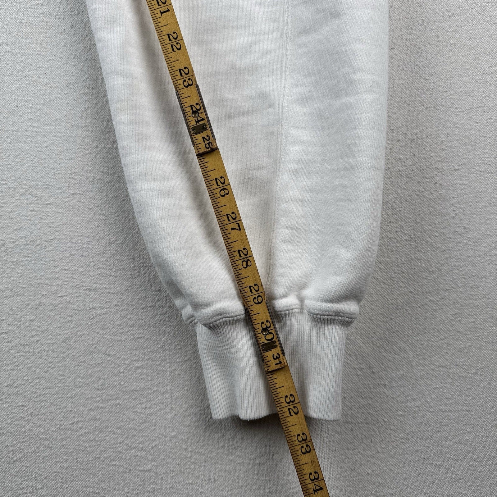 90's Vintage Polo Ralph Lauren Men's M White Soft Jogger Sweatpants Relaxed Fit