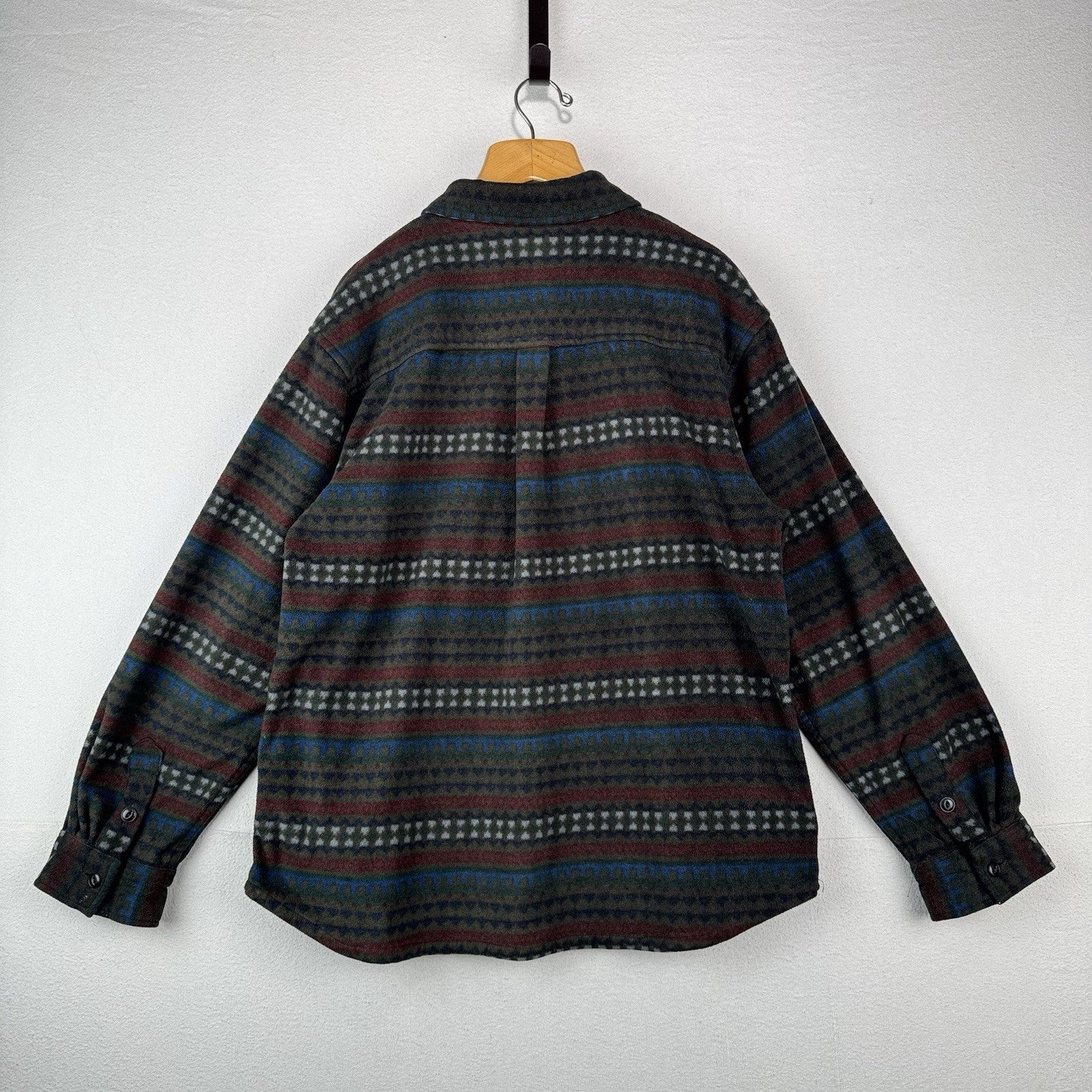 Vintage Ralph Lauren Chaps Men’s XL Southwestern Fleece 1/2 Zip Pullover Jacket
