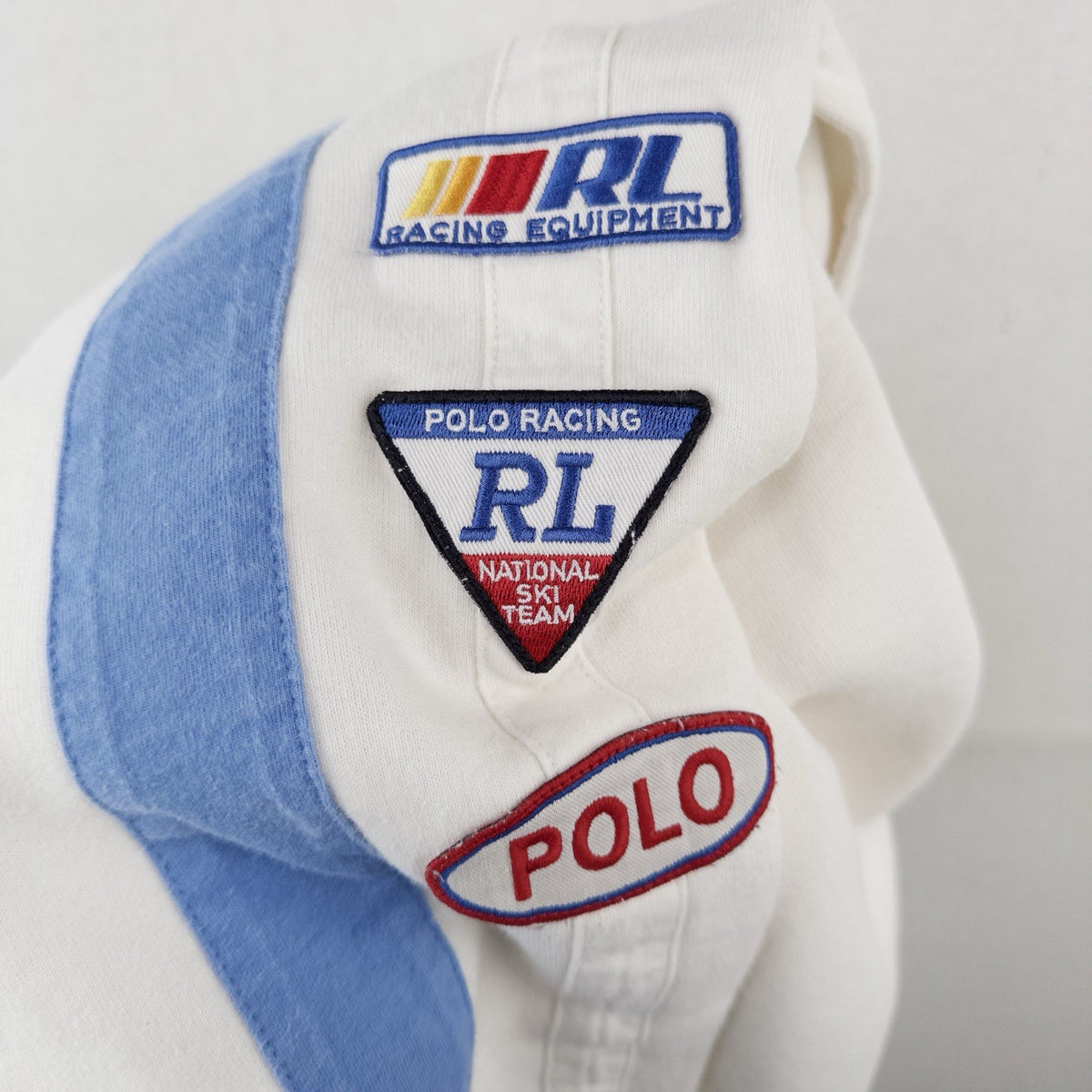 Polo Ralph Lauren White Jogger Limited Edition World Cup Racing Ski Women’s 2XL