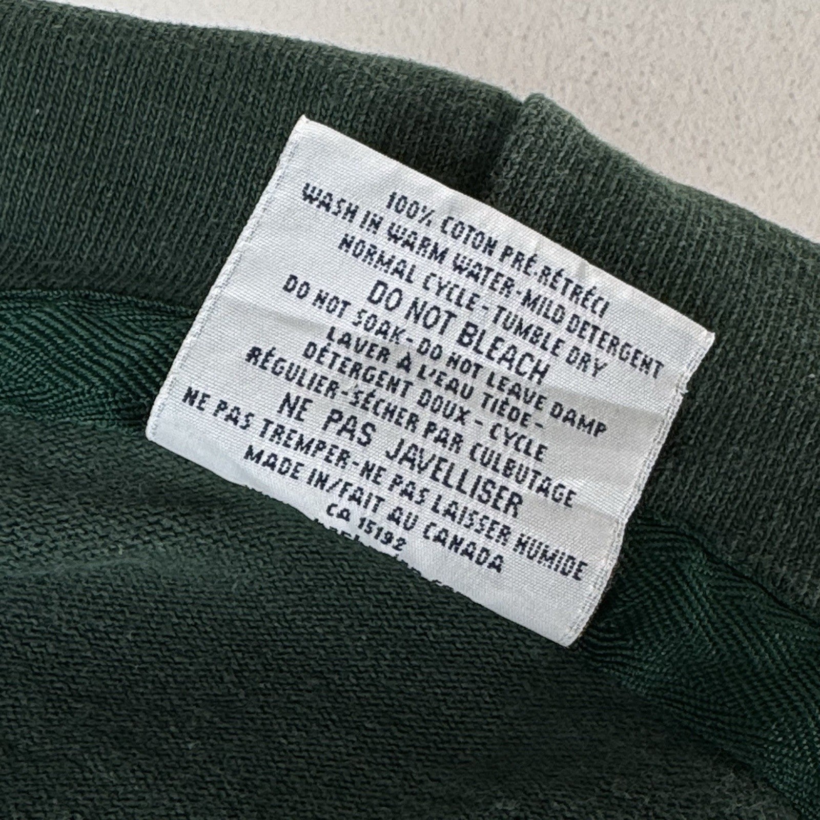 Barbarian Hooded Rugby Mens Medium Green Yellow Striped Pullover