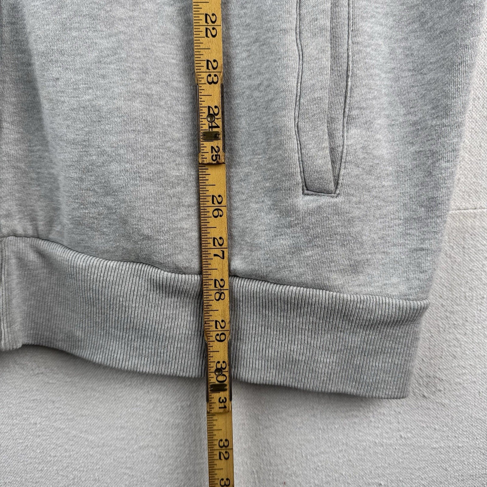90’s Vtg Polo Jeans Co Ralph Lauren Mens XL Full Zip Gray Sweatshirt Cardigan