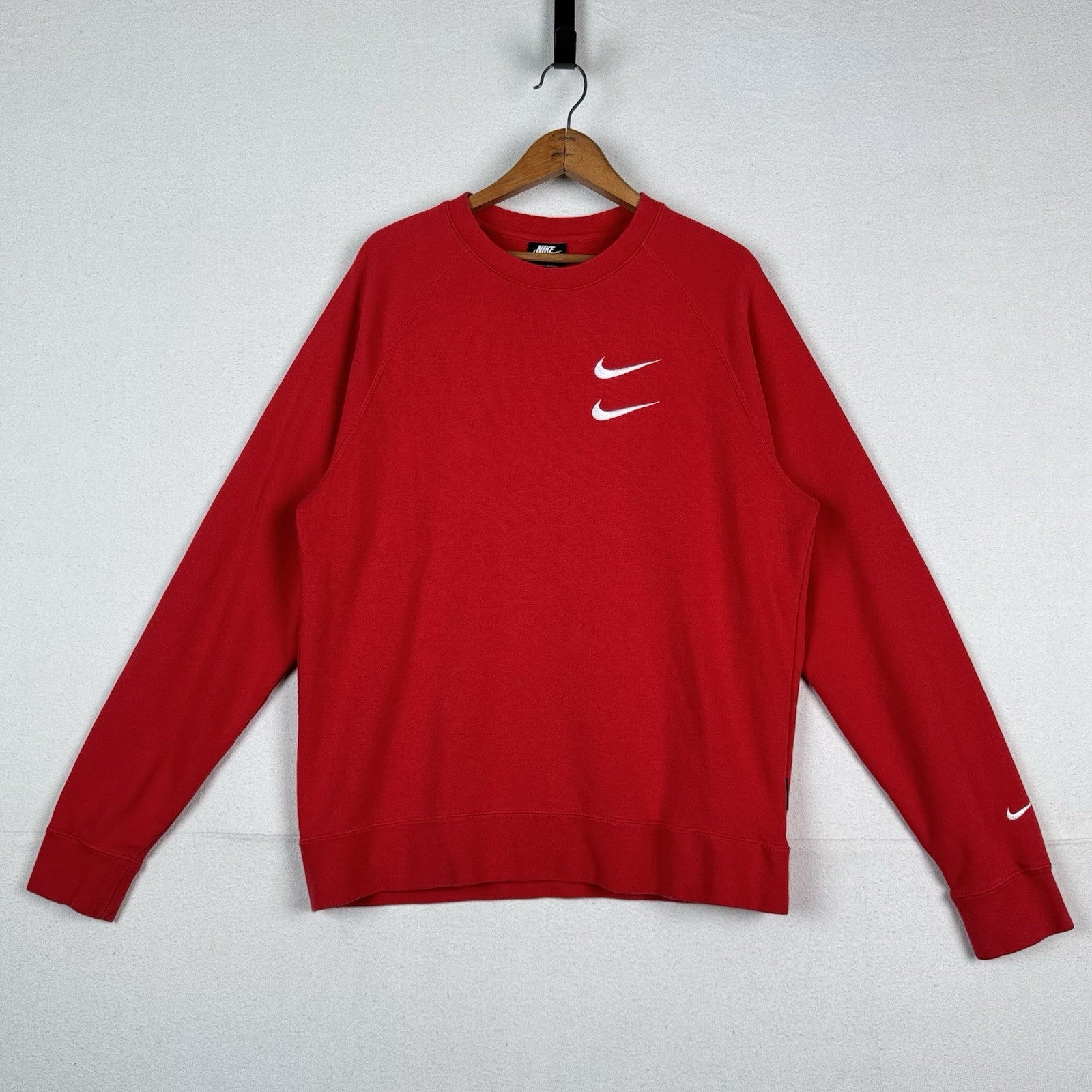 Nike Sweatshirt Double Goddess Of Victory French Terry Crewneck Men’s Large