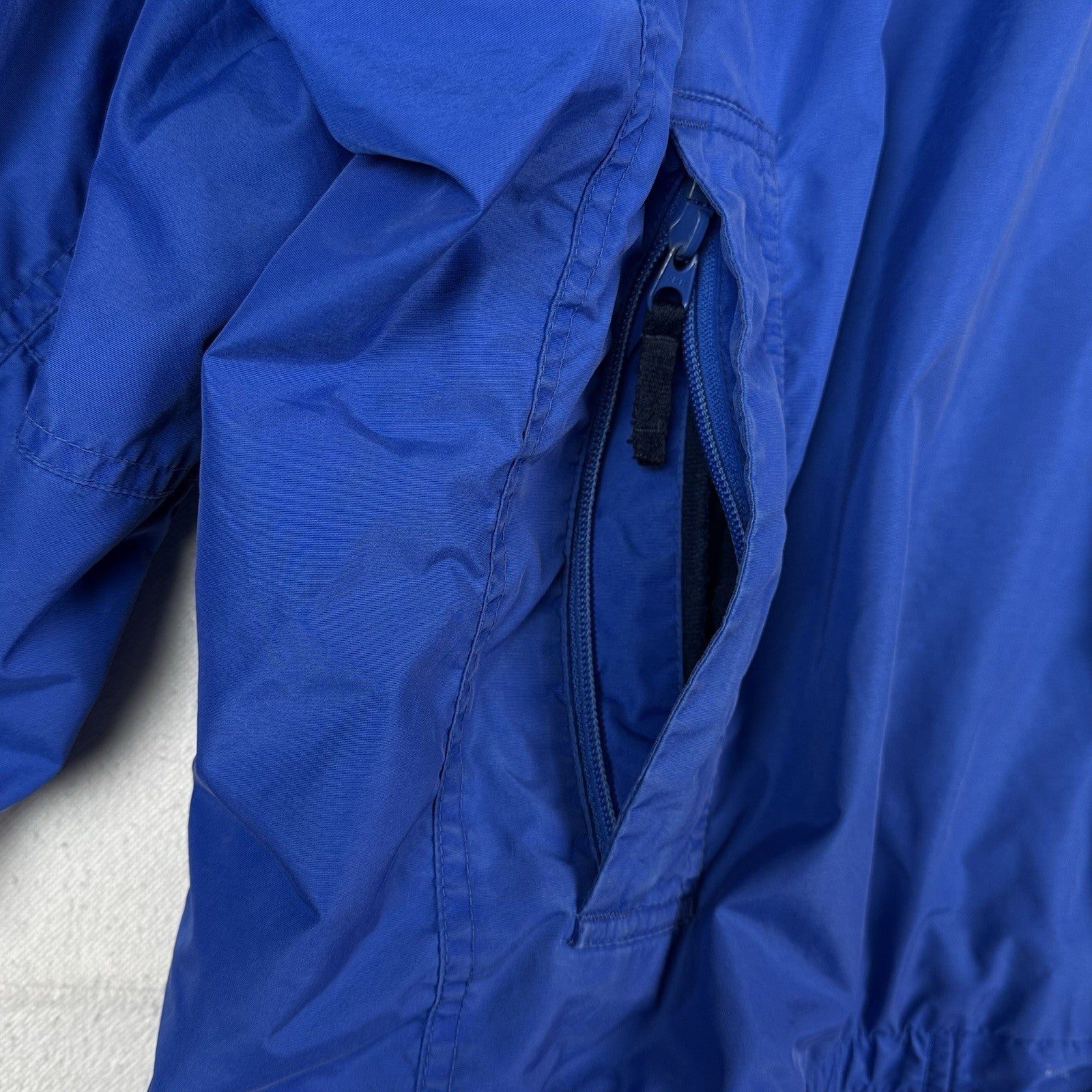 Columbia Bugaboo Jacket Men Size XL Full Zip Blue Yellow - Outer Shell Only