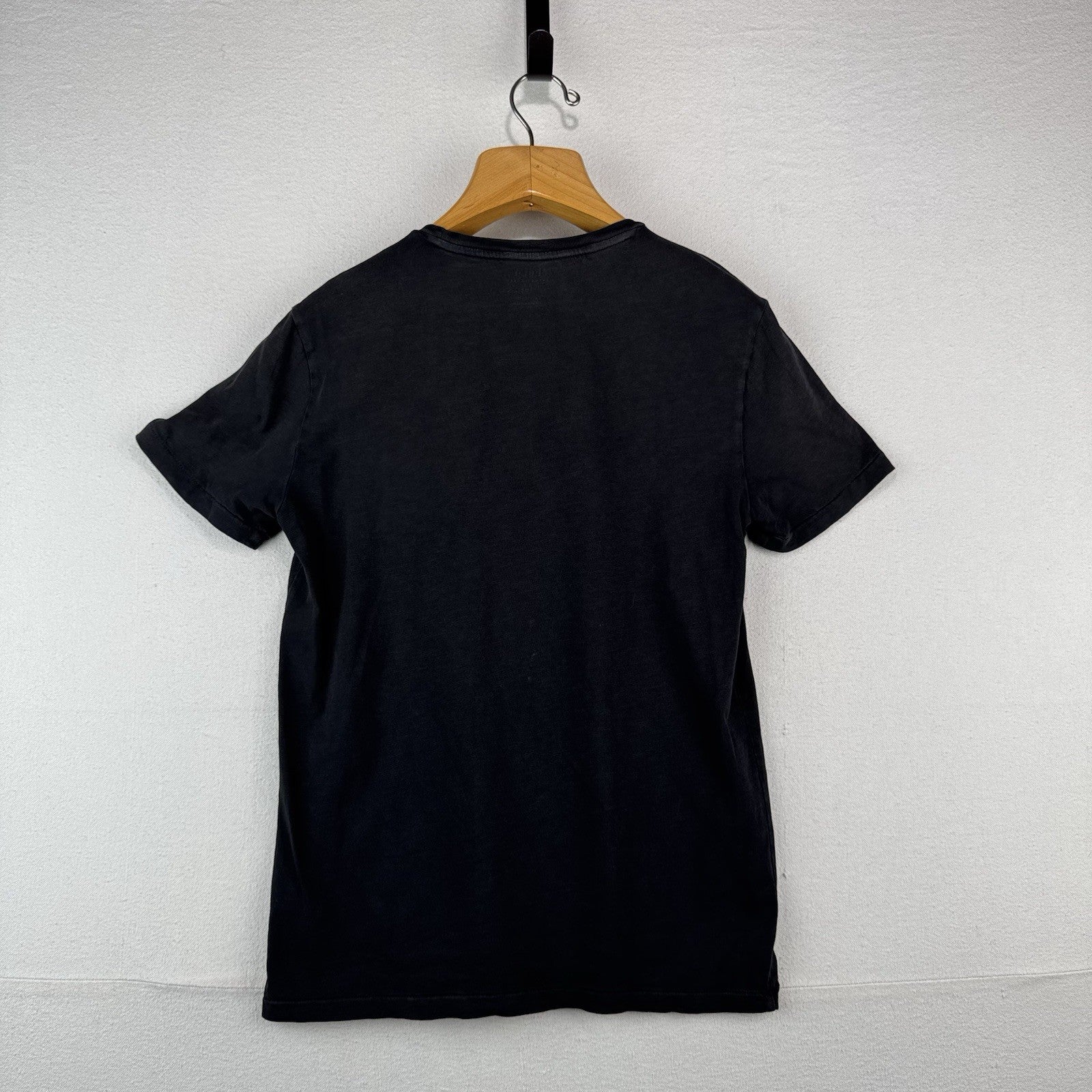 Polo Ralph Lauren Mens M Quality Goods T-Shirt Black RL 5th Avenue Custom Fit