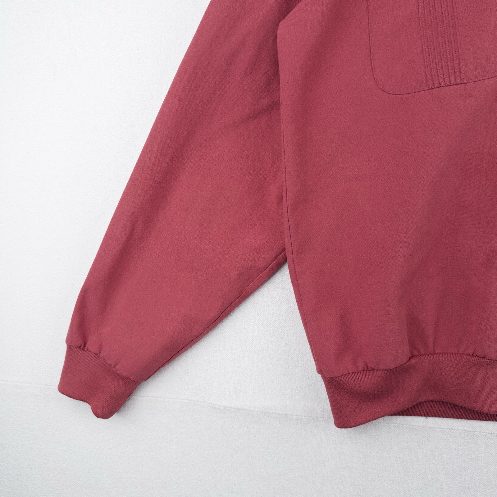 70’s Vtg John Blair Men’s Large Dusty Red Full Zip Bomber Over-shirt Jacket