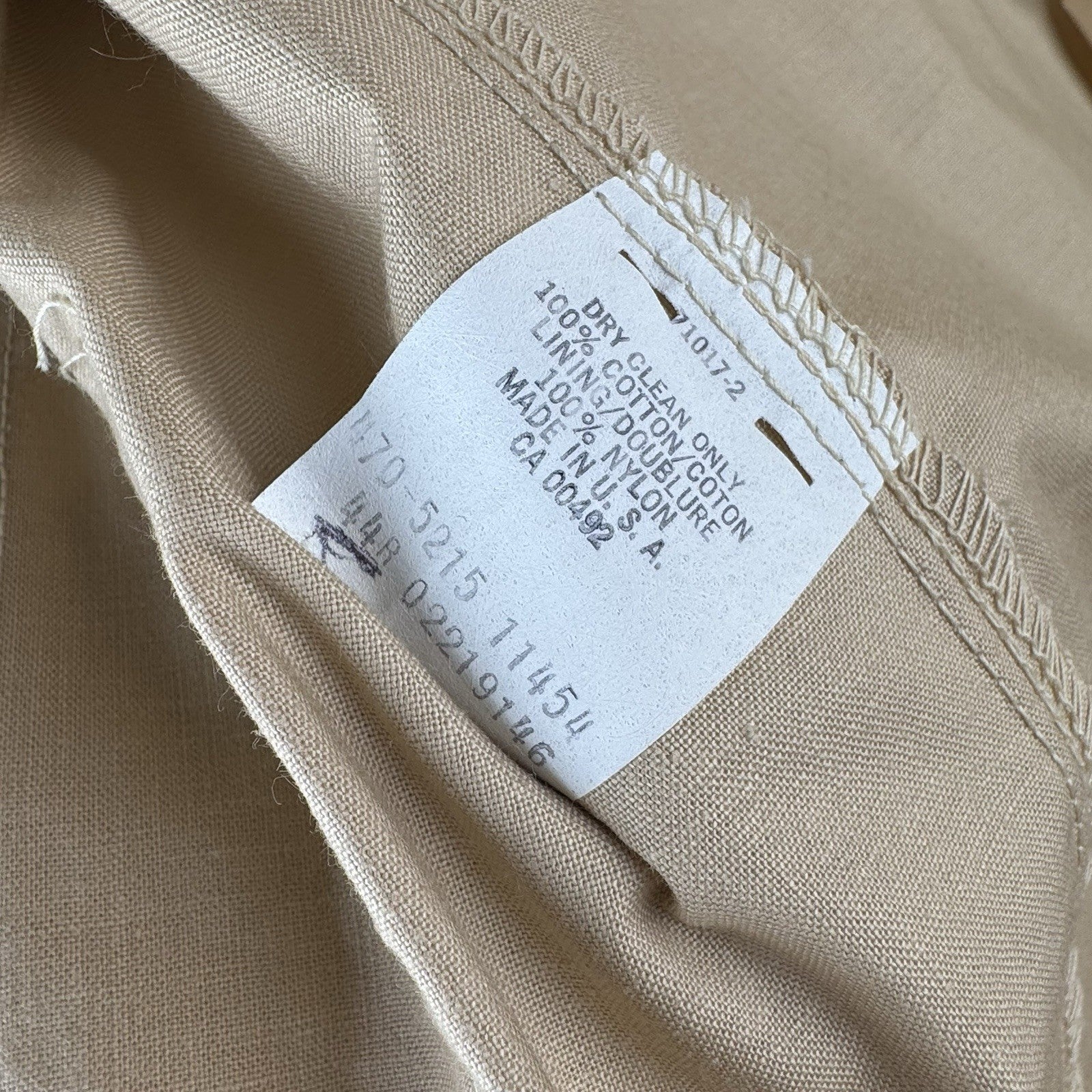 70's Vintage Separate By Lee Khaki Safari Suit Jacket 40 Pants 32x27 Made In USA