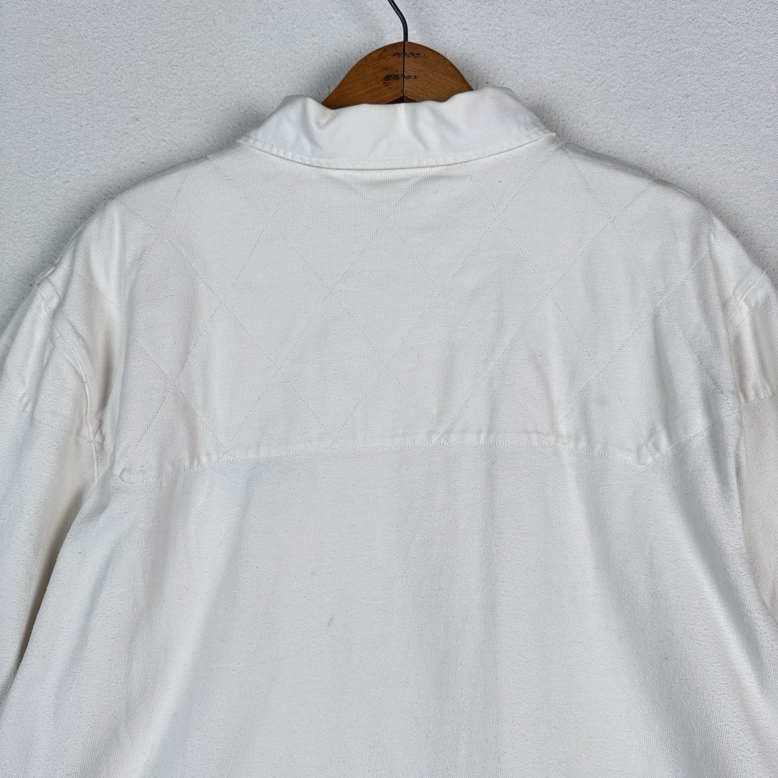 Vtg Polo Ralph Lauren Nautical Crest Quilted Elbow Pads Rugby Shirt Mens XL