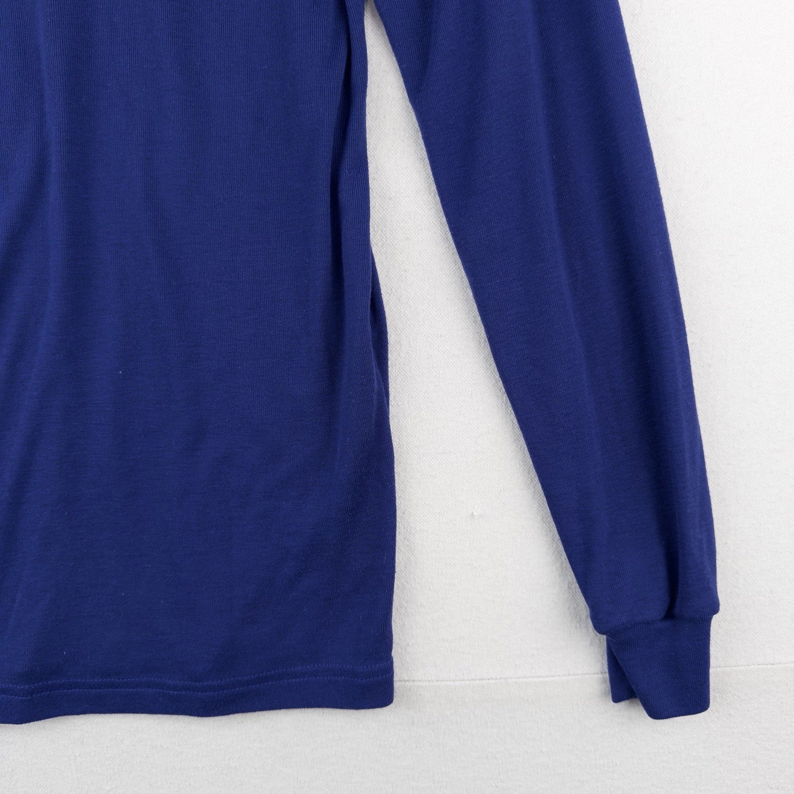 70’s Vtg Patagonia Capilene Shirt Men’s Medium Blue Long Sleeve Thin Made In USA