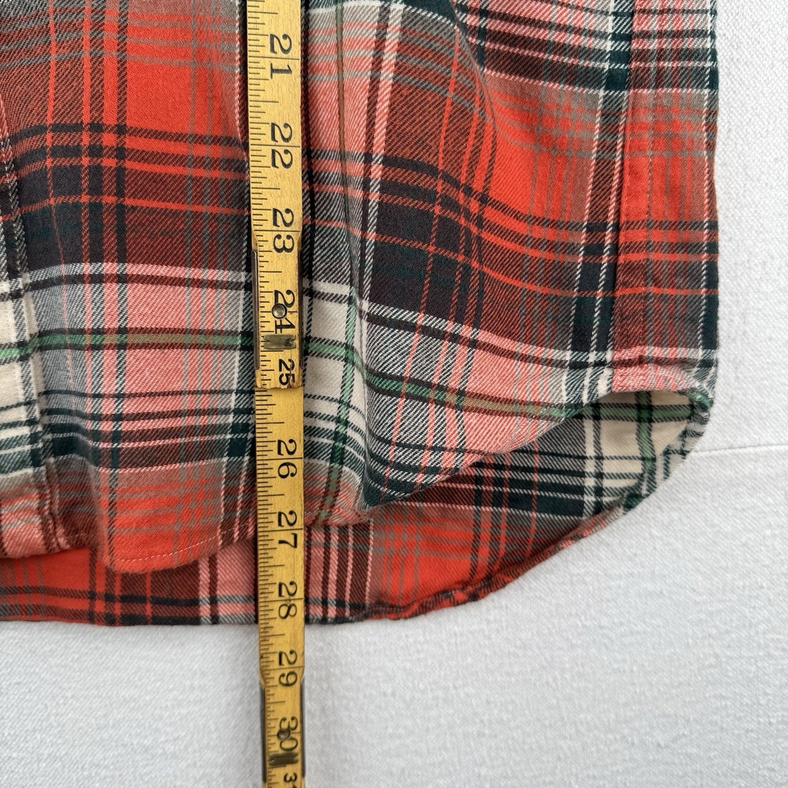 Vtg Polo Ralph Lauren Western Pearl Snap Mens S Brushed Flannel Shirt Plaid