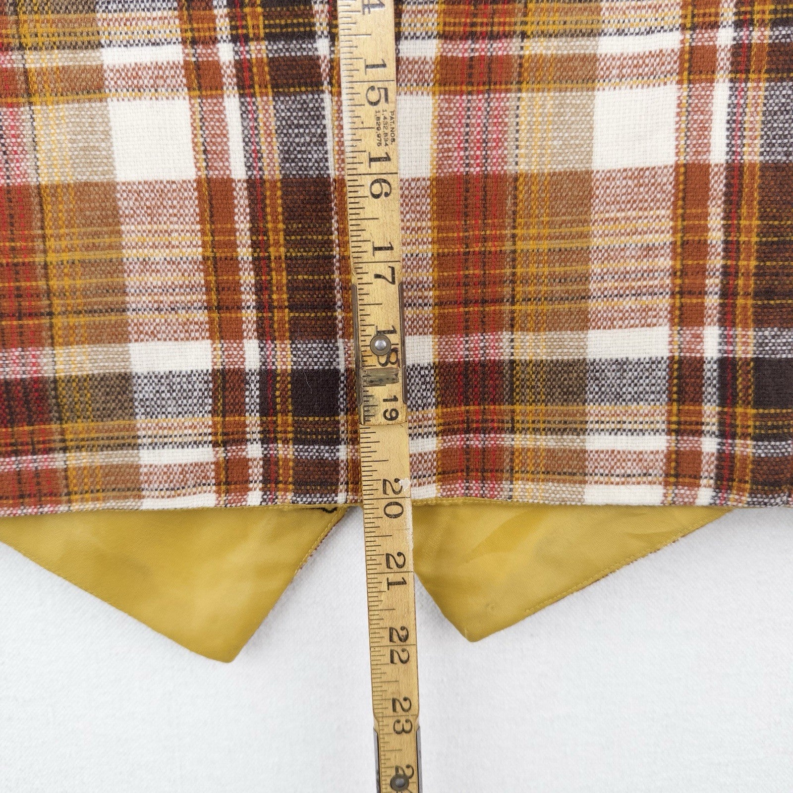 70’s Vtg Pendleton Vest Men’s 38 Medium Tartan Plaid Wool Vest Autumn Madras