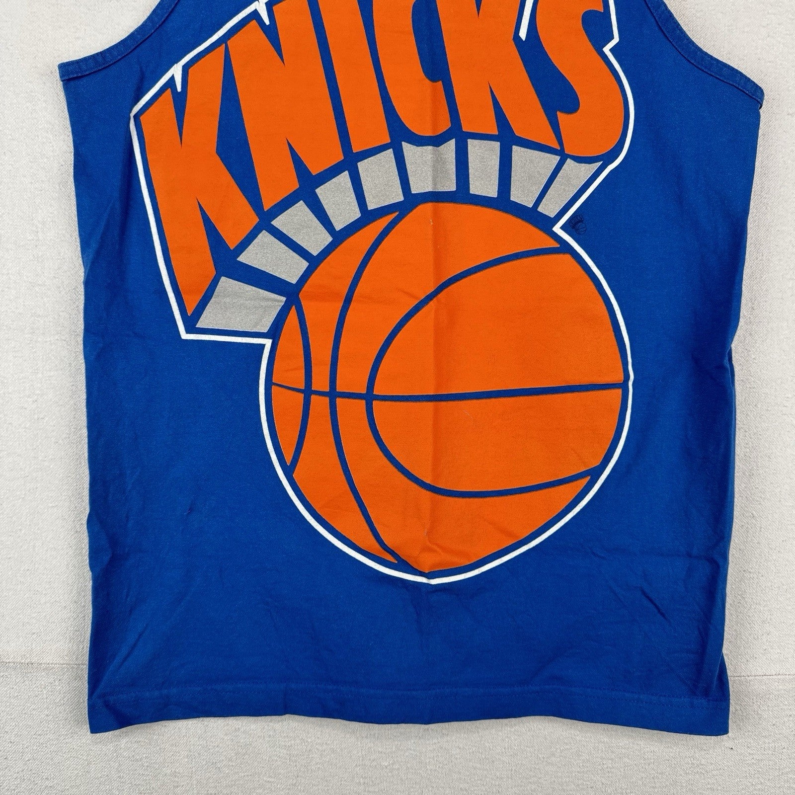 Adidas NBA New York Knicks Tank Top Men’s M Shirt Logo Print