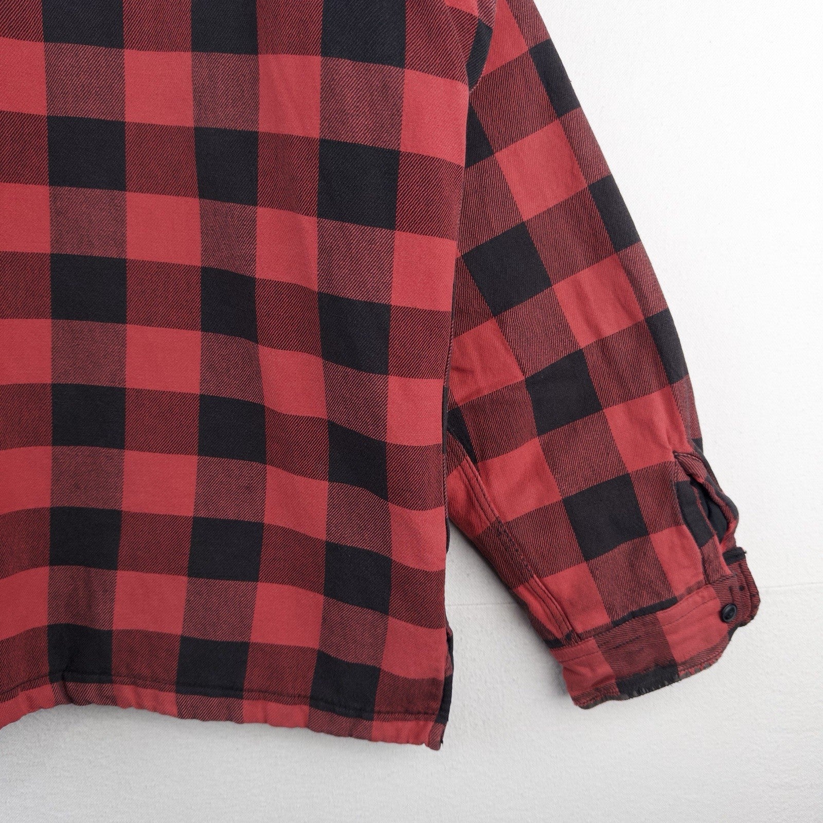 90’s Polo Ralph Lauren XL Farrell Insulated Lined Buffalo Flannel Shirt Jacket