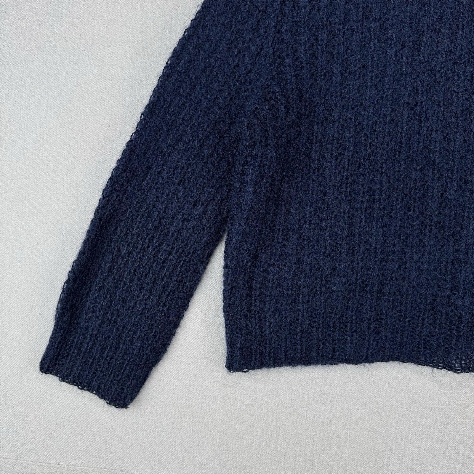 60’s Vintage Evan-Picone Women’s Small Mohair Cardigan Sweater Fuzzy 20x21