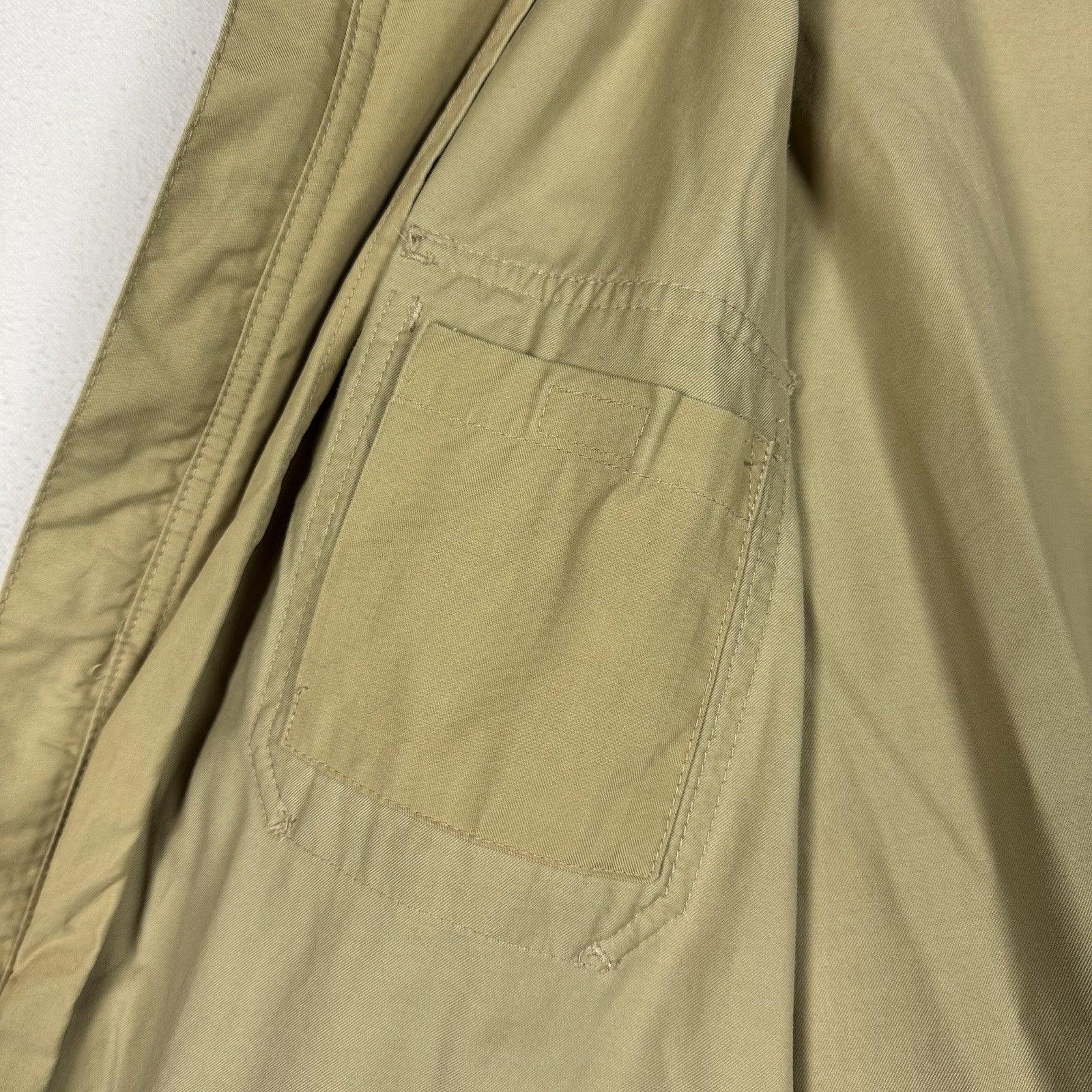 Hunting Camping Safari Men’s XL Convertible Guide Jacket Vest Khaki Waterproof