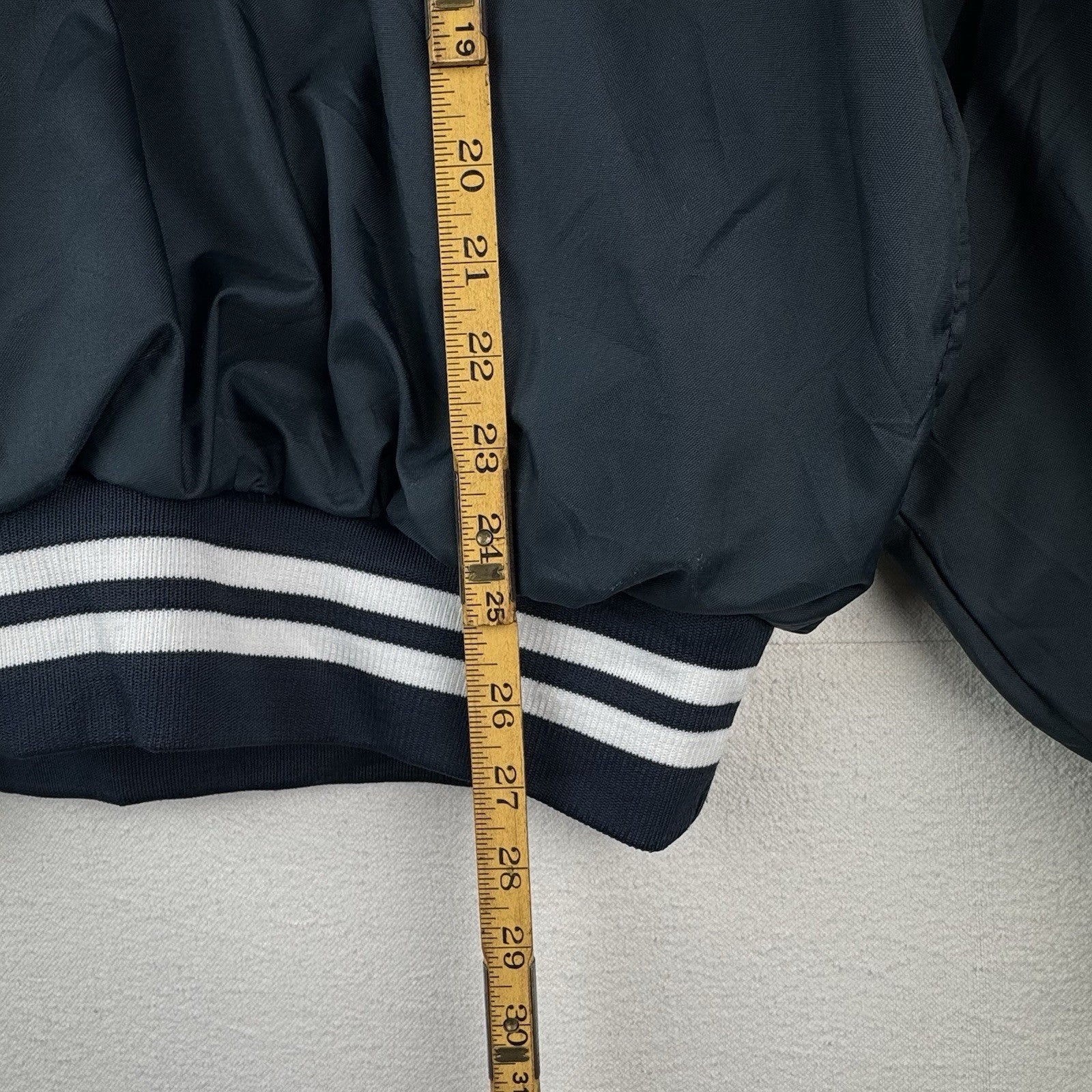 USA Baseball Player Pullover Windbreaker Jacket XL 46-48 Blue #22