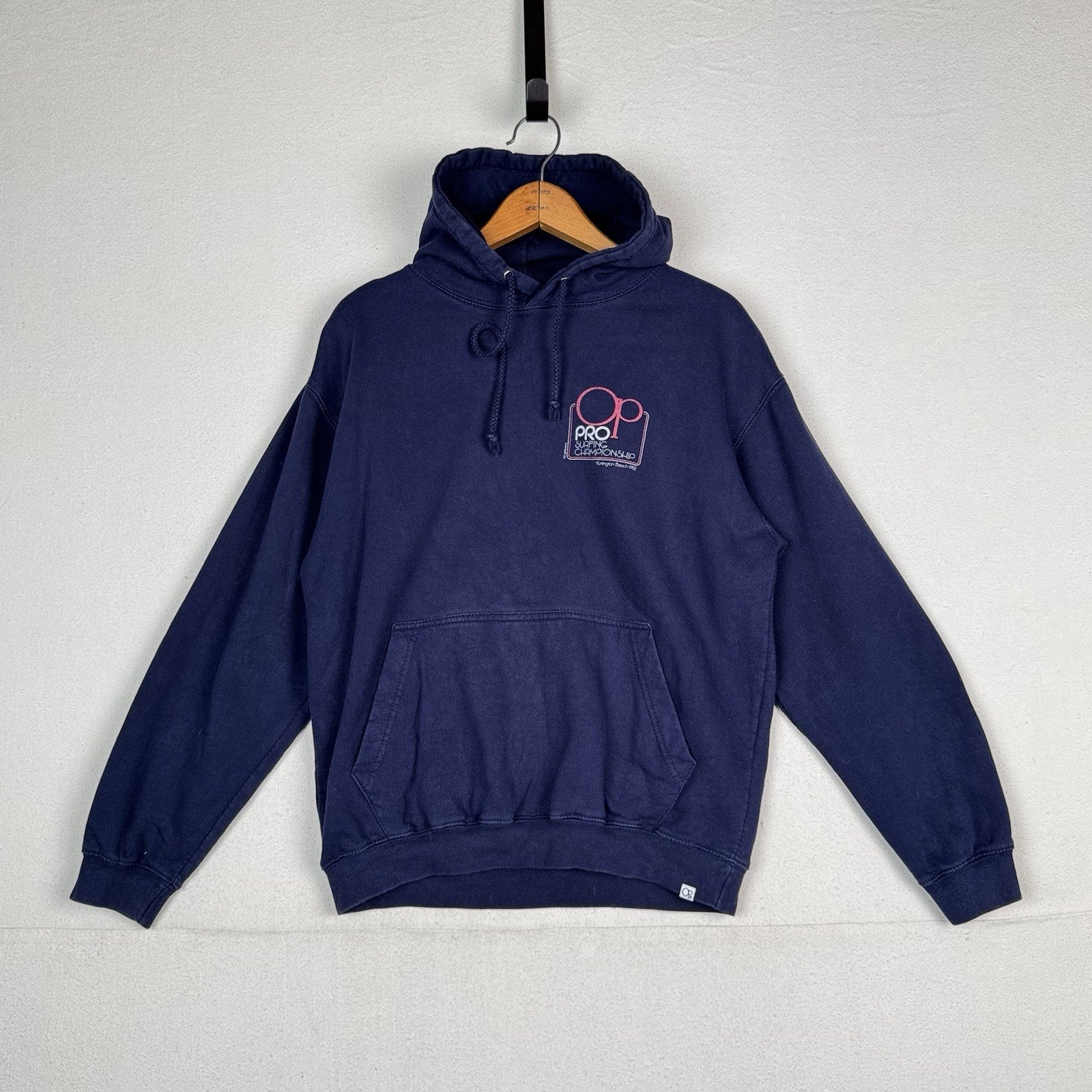 Vintage 80s OP Ocean Pacific Double Sided 1982 Pro Surfing Championship Hoodie M
