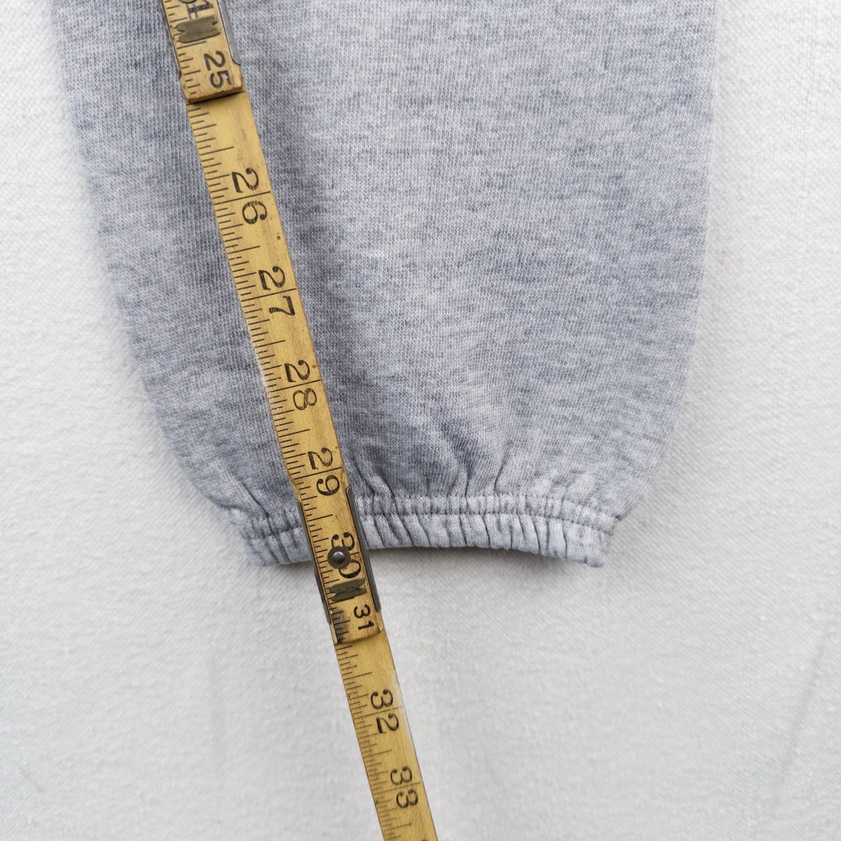 70s 80s Vtg Tultex Sweatpants Medium Tall (40) Made In USA Gray Gusset Crotch