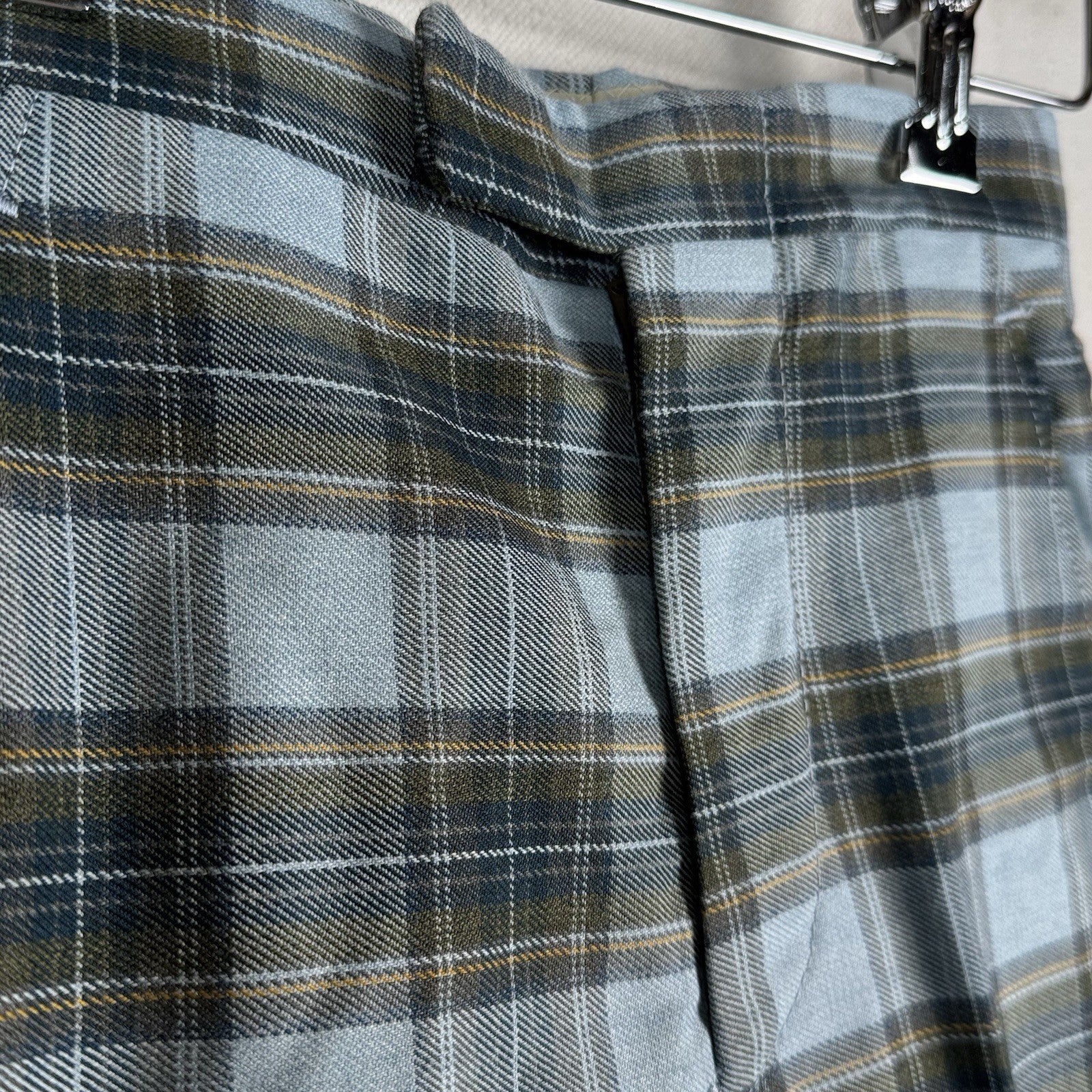 Vintage Lord And Taylor Kids Plaid Pants Blue Vail Sweatshirt Set 4-5T Preppy