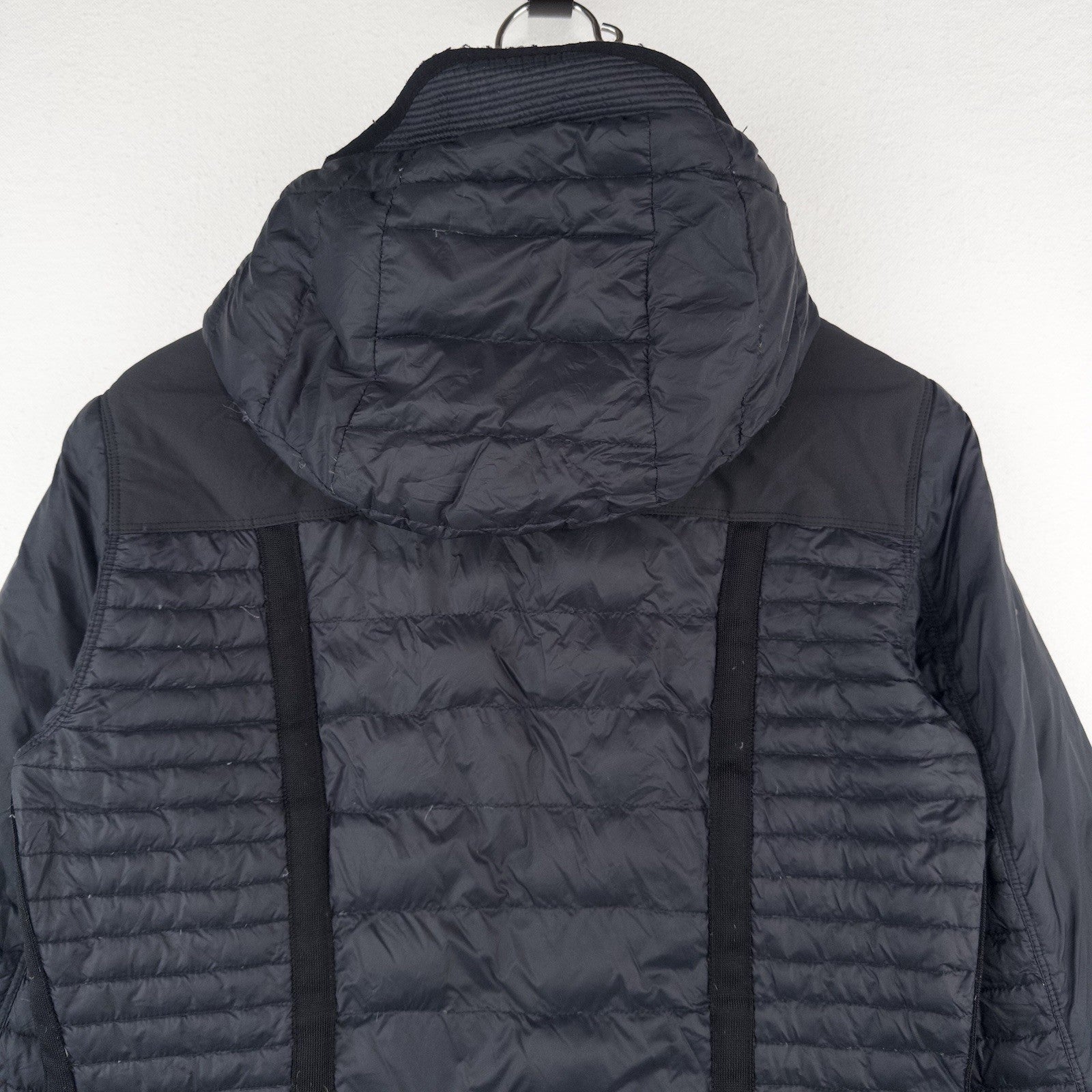Kuhl Spyfire Parka Jacket Black Long Hooded Down Puffer Coat Women’s  Small