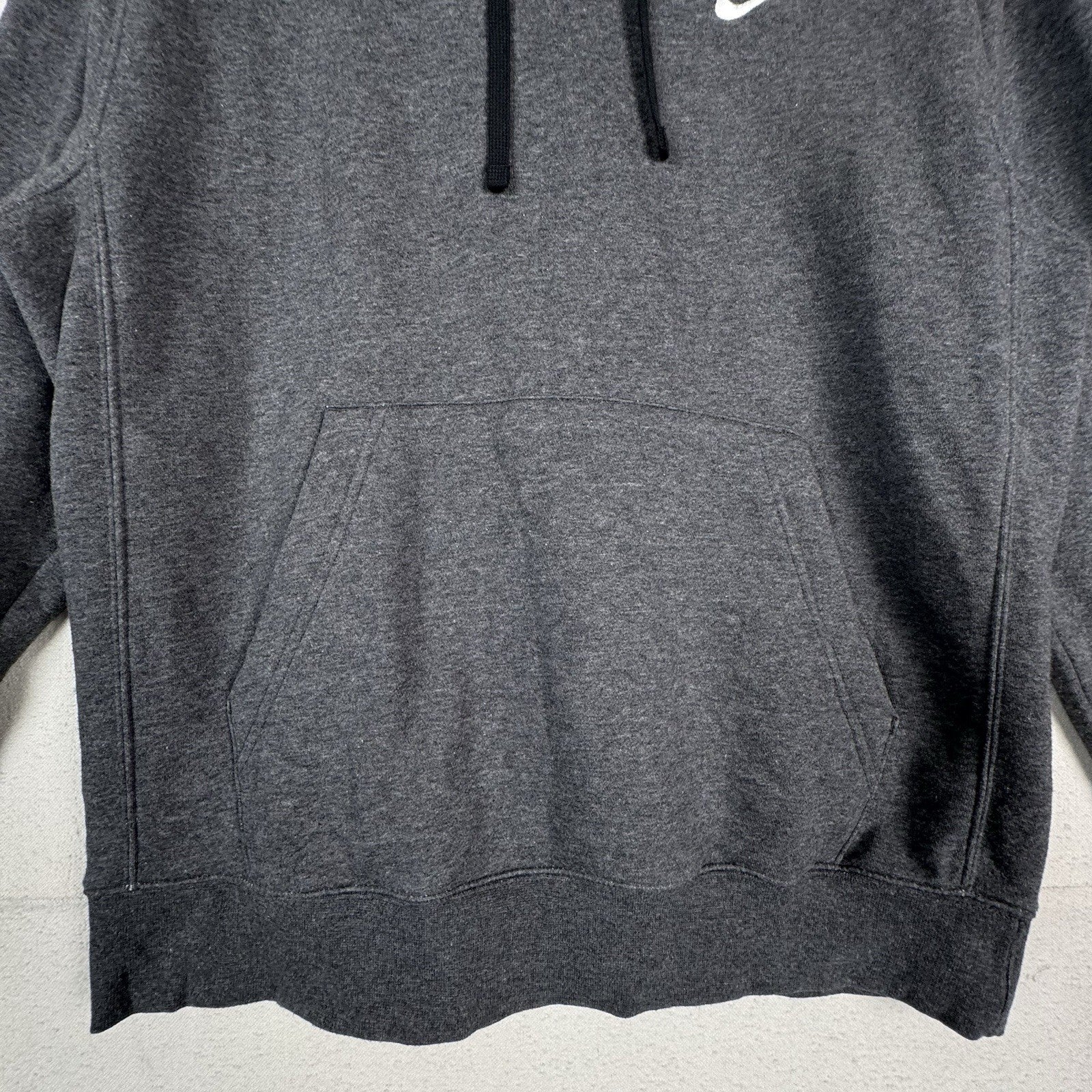 Nike Sportswear Club Dark Gray Fleece Pullover Hoodie Men’s Medium