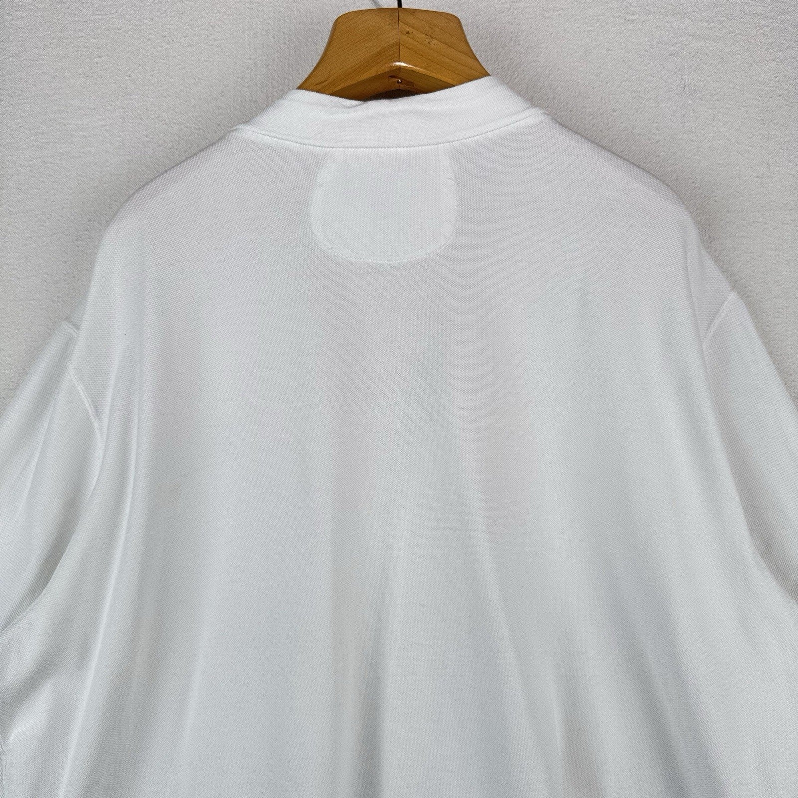 90’s Vtg Polo Ralph Lauren Men’s 2XL Cardigan Sweater White Lightweight Cotton