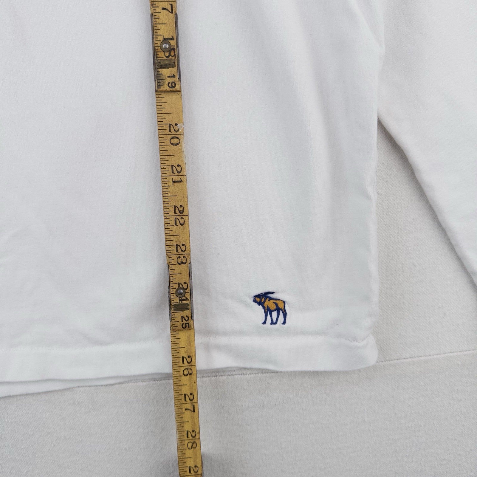 90’s Vtg Abercrombie & Fitch L Heavy Weight Long Sleeve Muscle T-shirt Felt