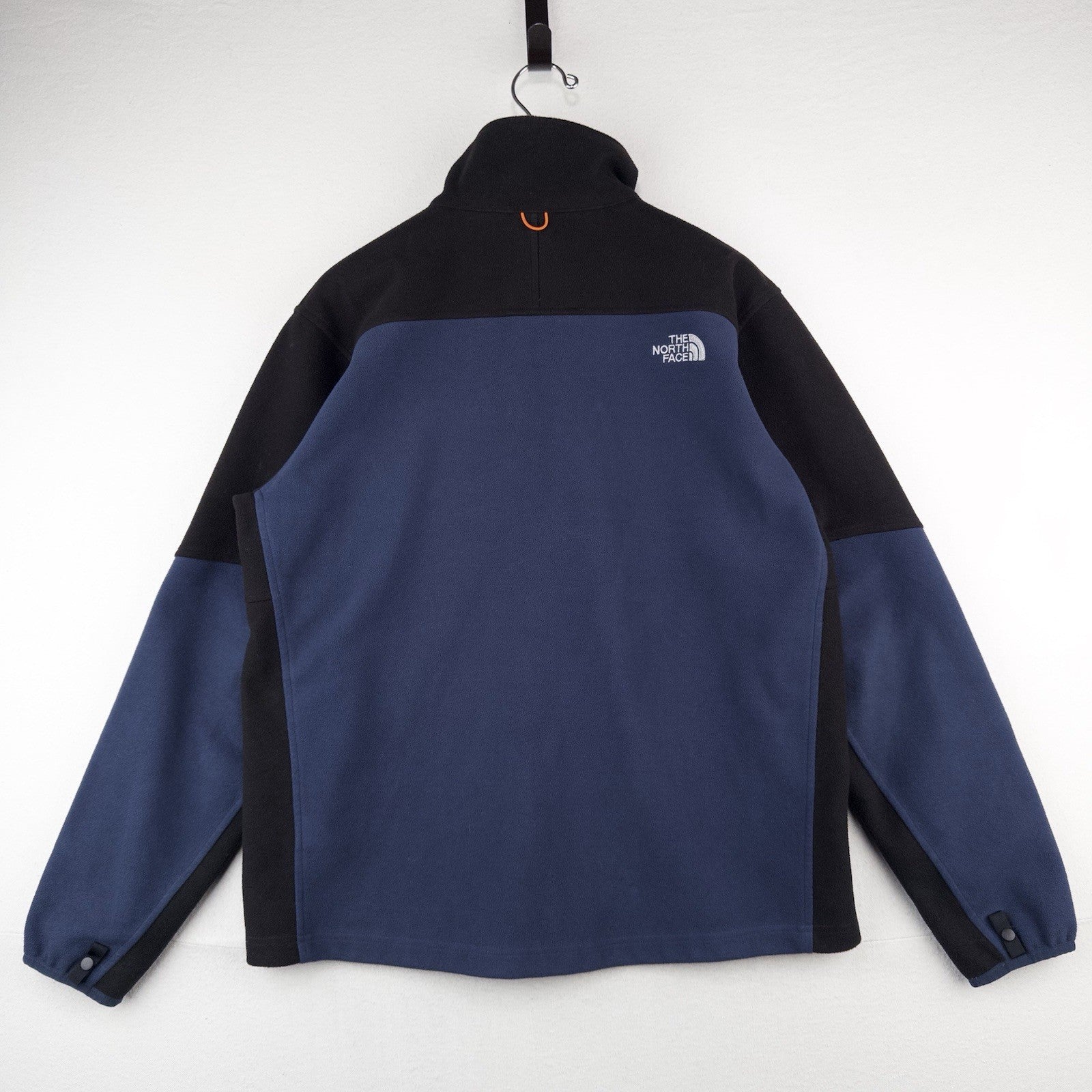 The North Face Men's Large Soft Shell Microfiber Jacket Blue Black Grey