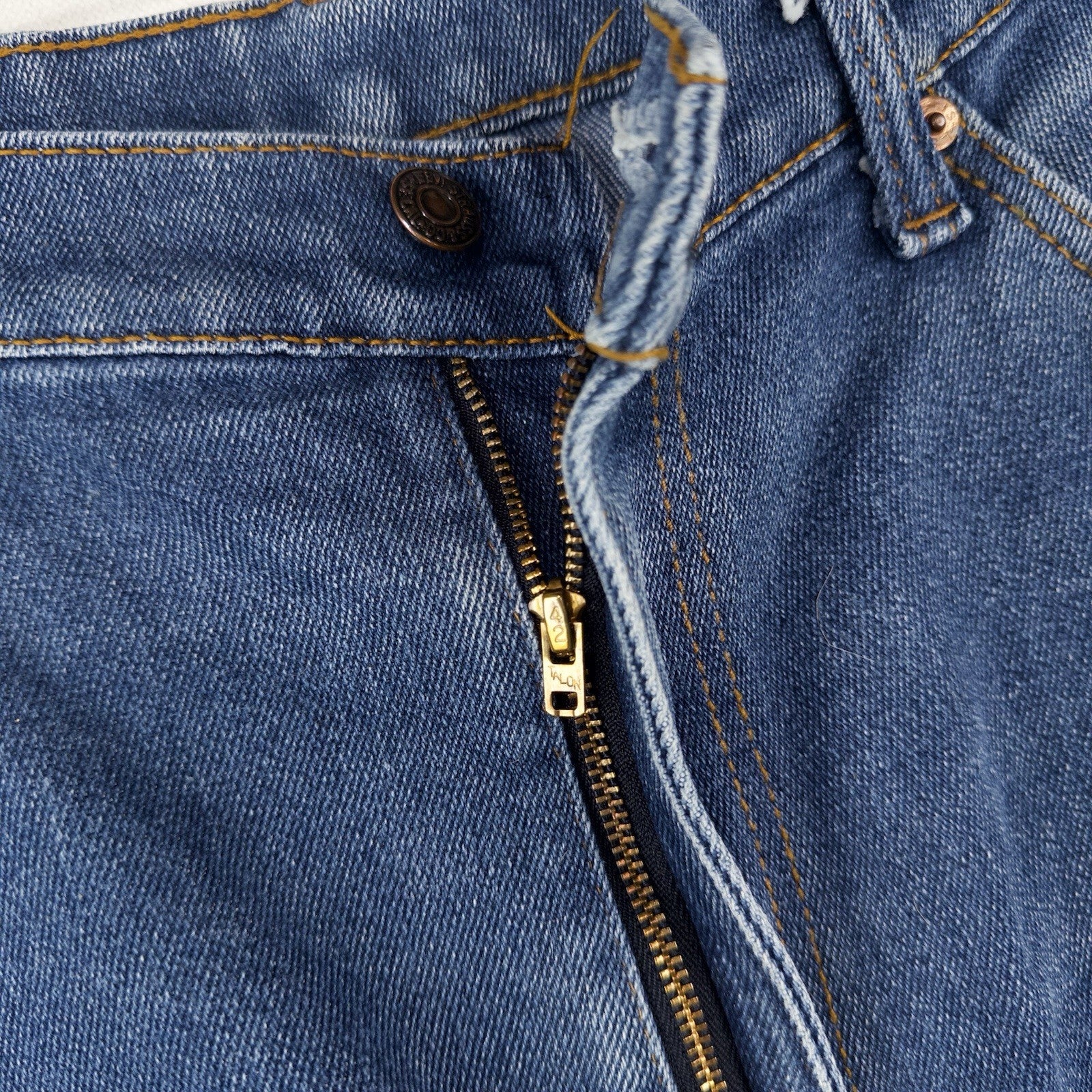 80’s Vtg Levi's 509-2017 Straight Leg Regular Fit Blue Denim Jeans Size 38x30