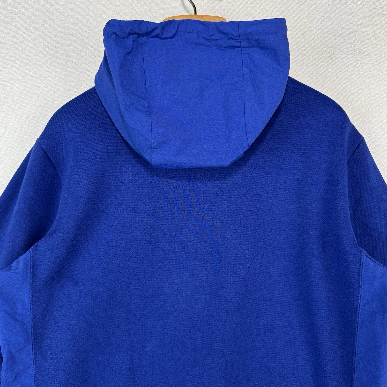 Polo Ralph Lauren Men’s M Logo Spectre Pullover Fleece Hoodie Quarter Zip Blue