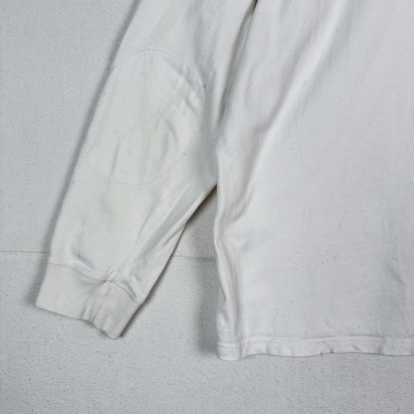 Vtg Polo Ralph Lauren Nautical Crest Quilted Elbow Pads Rugby Shirt Mens XL