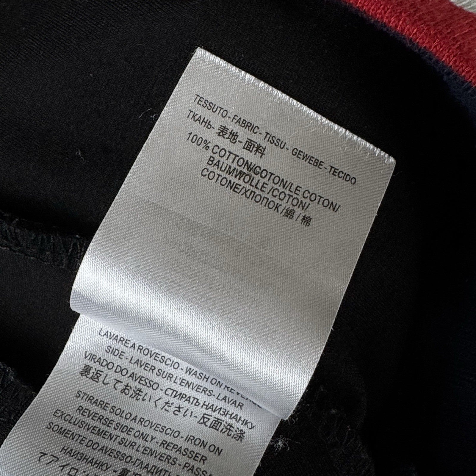 Moncler Logo Jogger Pants Black Tricolor Stripes  XS/S - 26” Inseam/32” Waist*