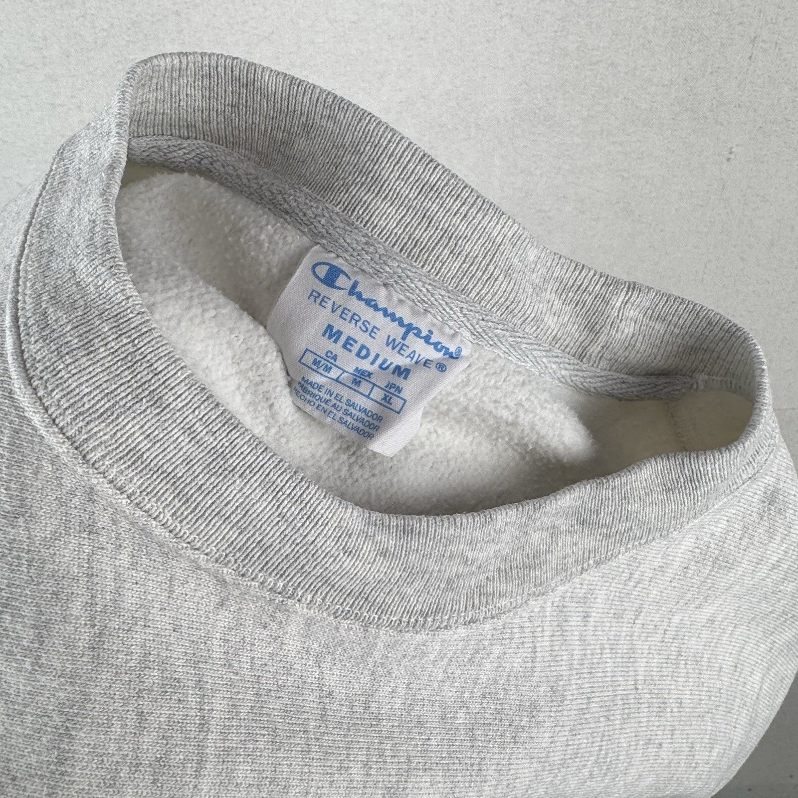 90’s Vtg Champion Reverse Weave Penn State Crew Sweatshirt Men’s M Gray Gussets