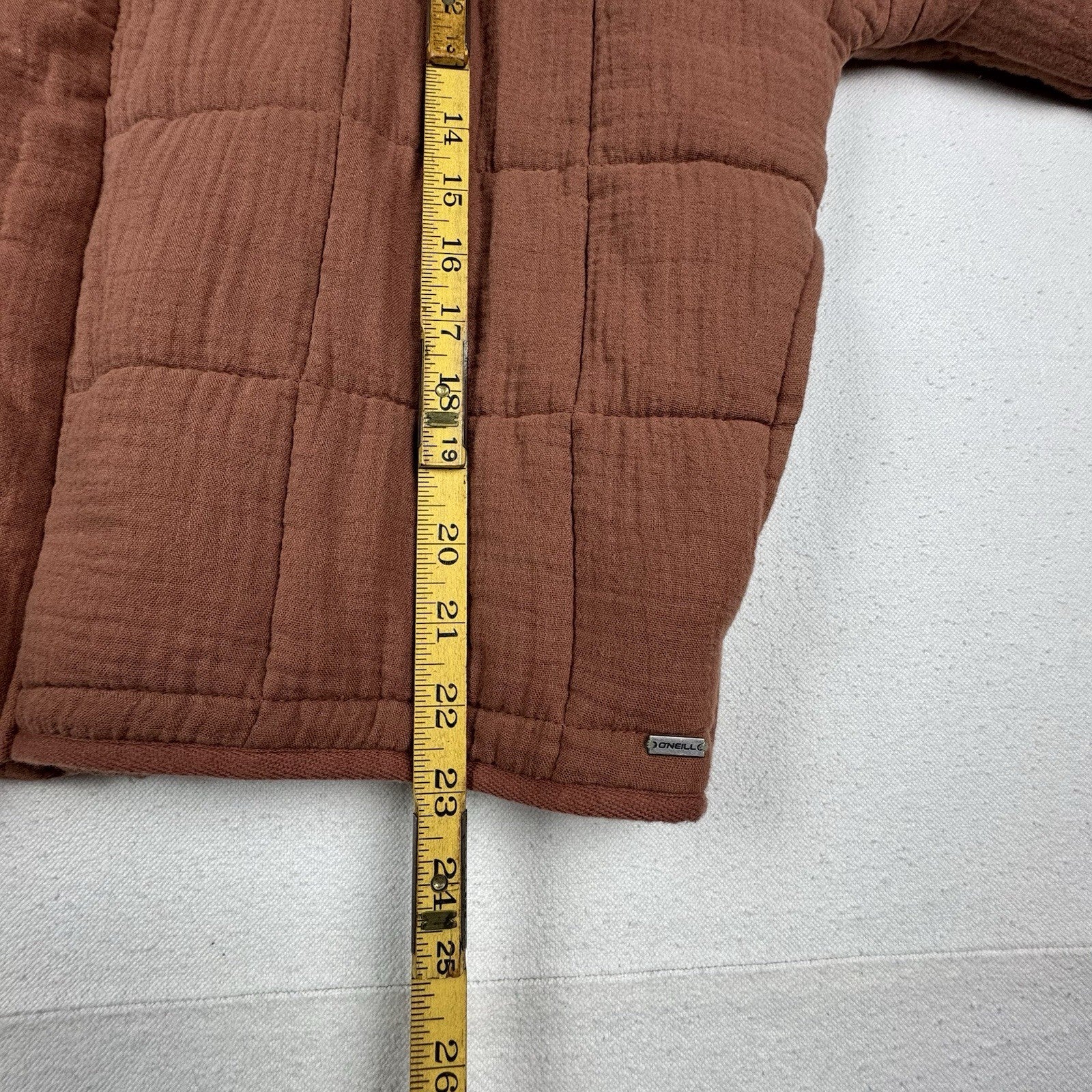 O'Neill Mabeline Women's Quilted Jacket Rustic Brown Size XS