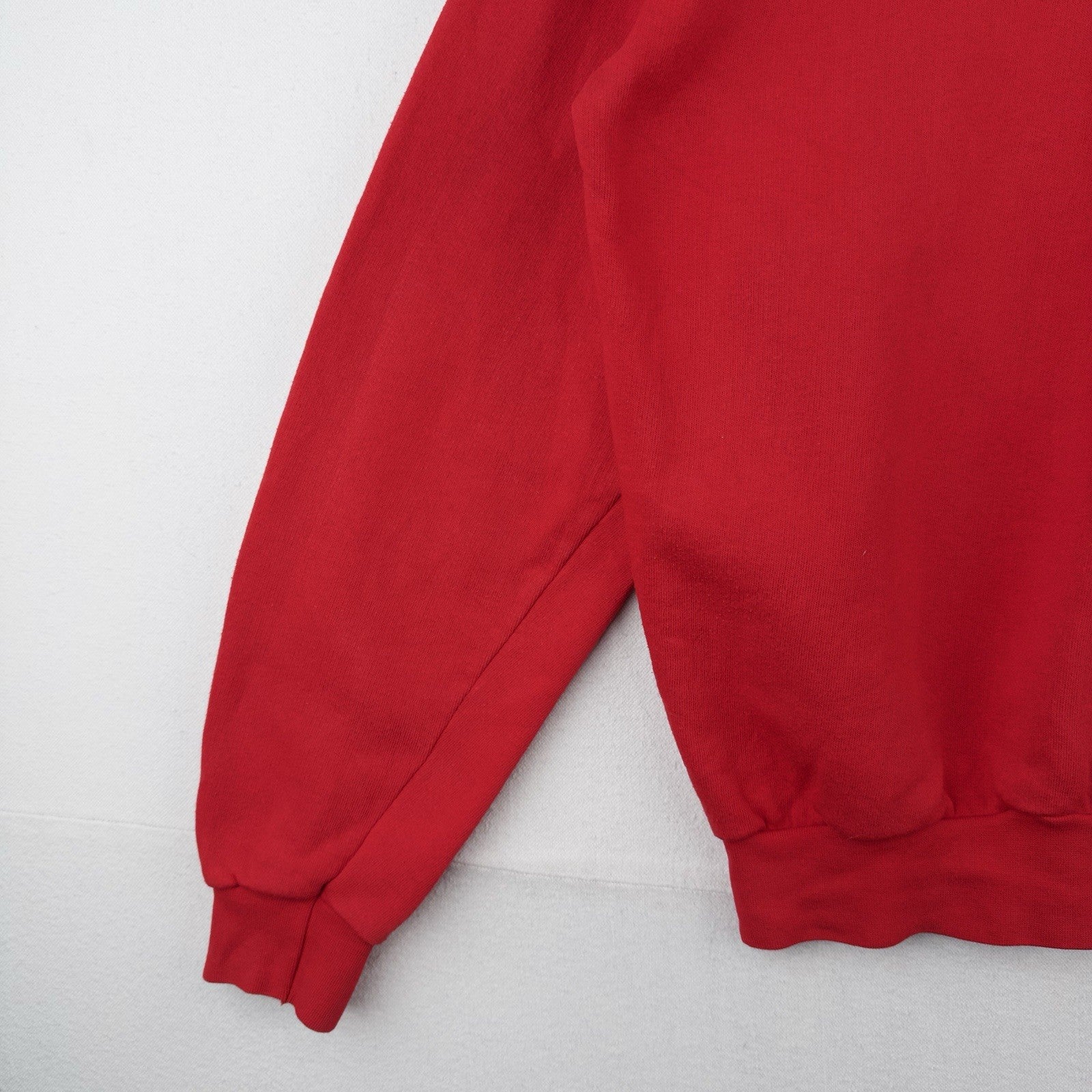 90’s Vtg Lotto Big Logo Red Crewneck Sweatshirt Men’s XL  (44) Made In Italy
