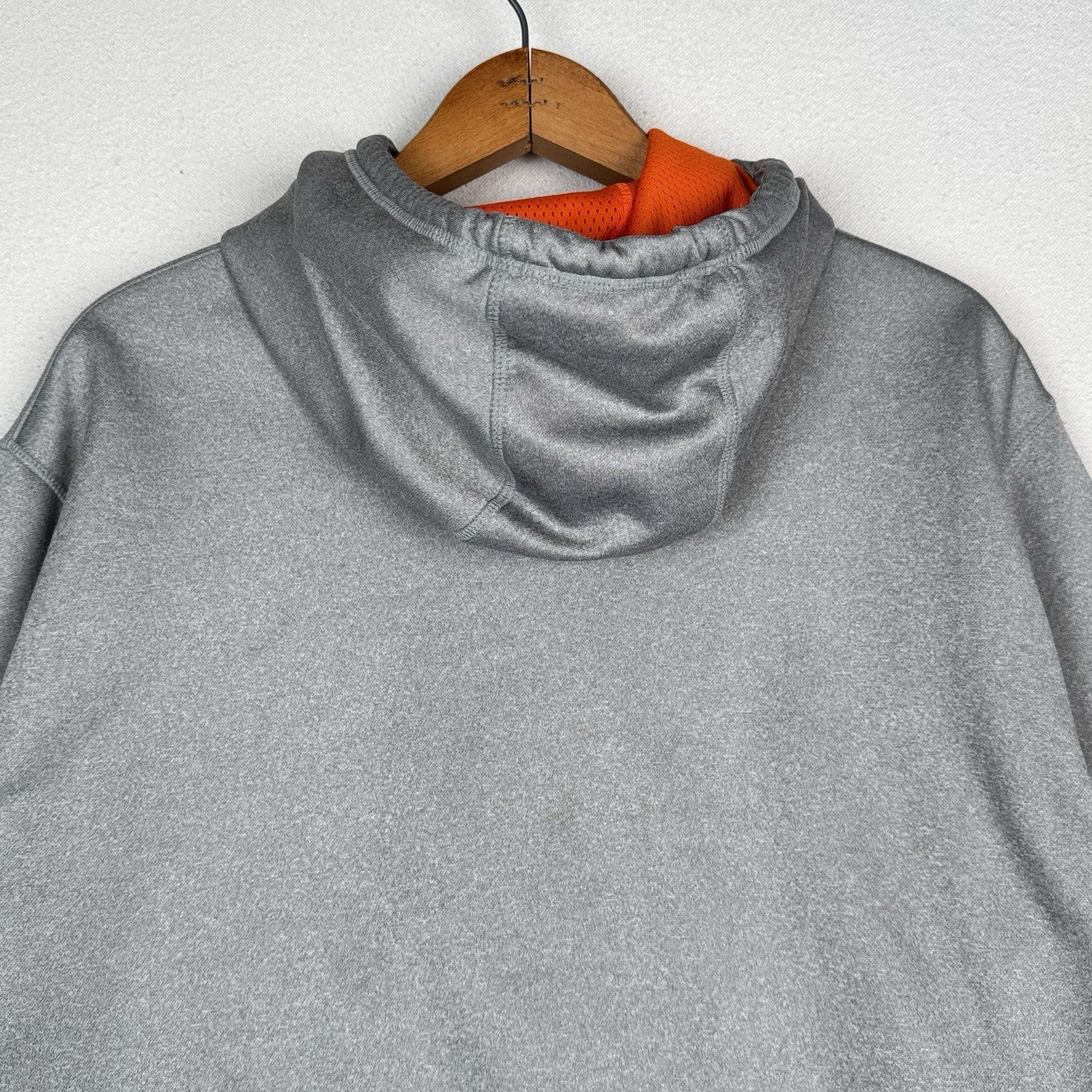 Ralph Lauren Polo Sport Hooded Gray Fleece Sweatshirt Mens Large