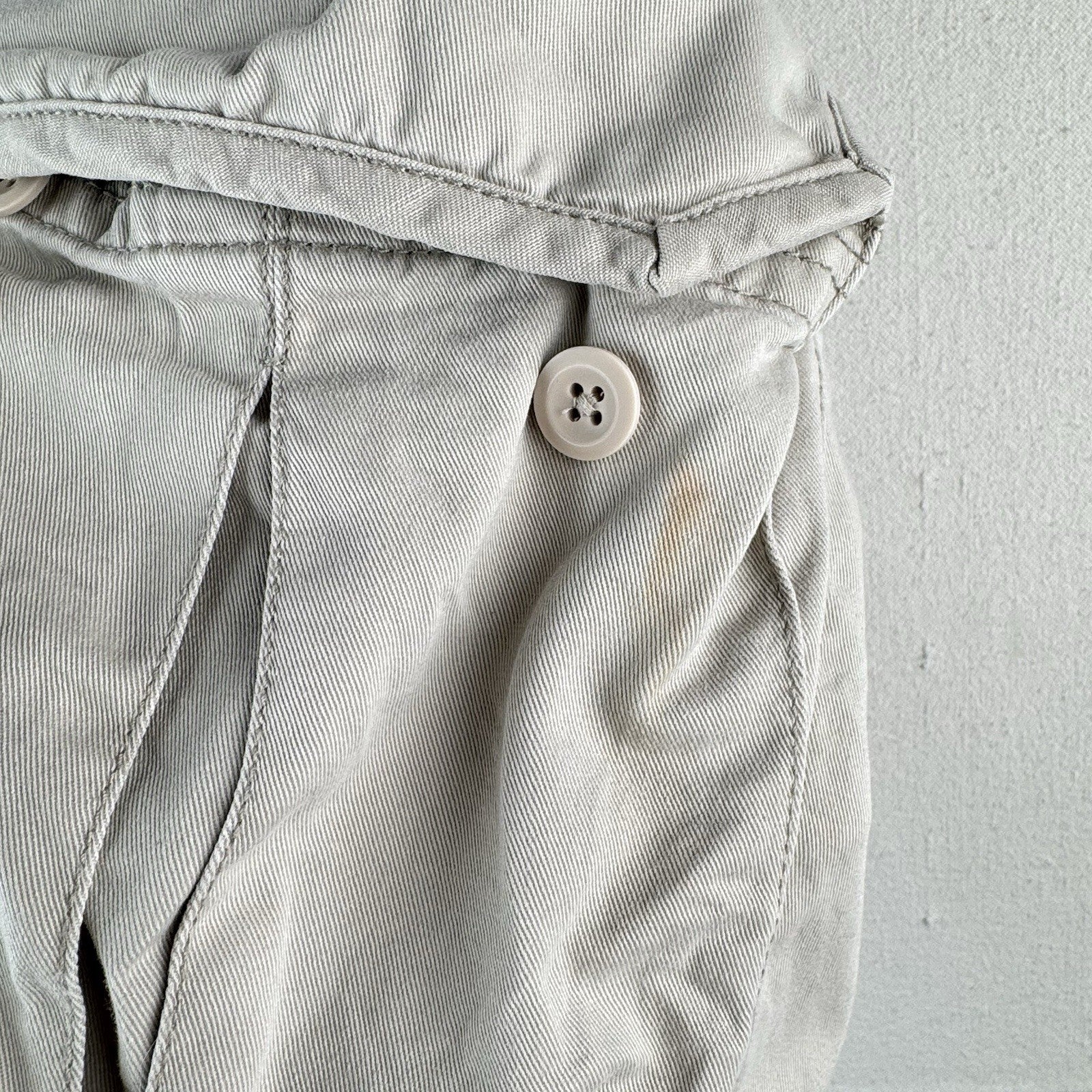 Polo Ralph Lauren Chino Classic Cargo Shorts Vintage Tan Khaki Men’s 34x9