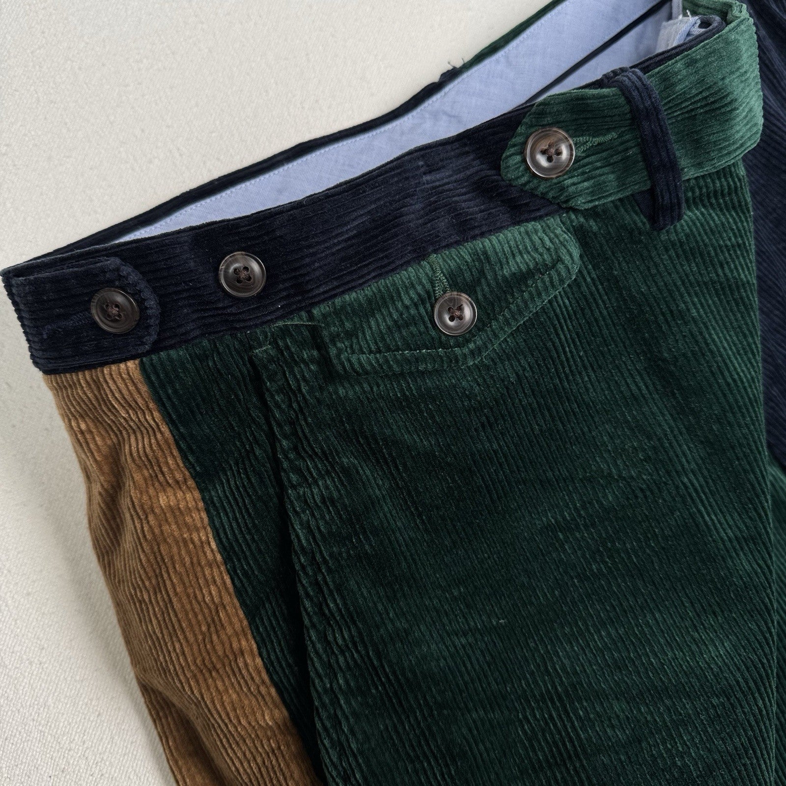 Polo Ralph Lauren Color-block Corduroy Pants Men’s 40x32 (Fits 40x28) Stretch
