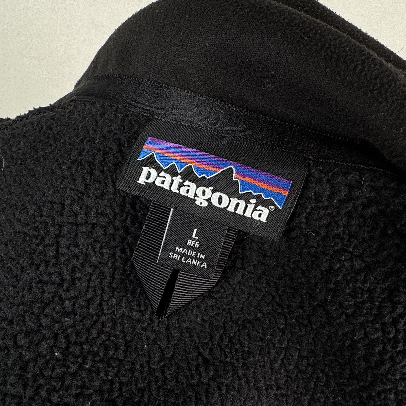 Patagonia Better Sweater Fleece Vest Men’s Large Black Full Zip Sleeveless