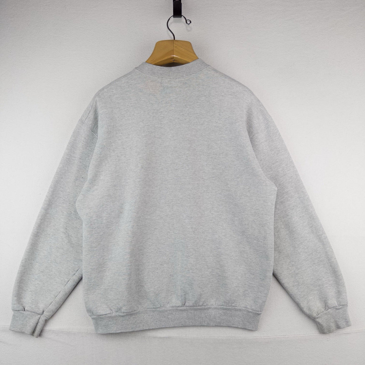 80’s Vtg Oxford University Embroidered Crest Crown Sweatshirt England Gray L